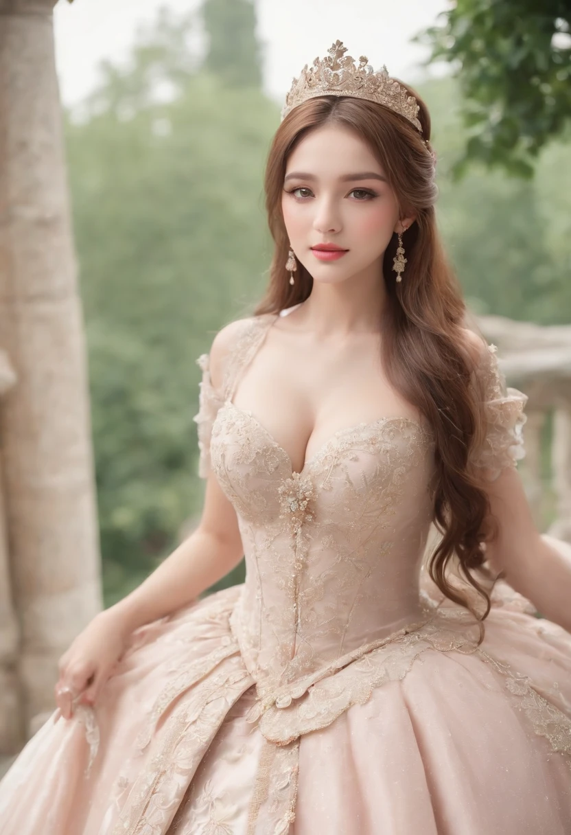 ((Anime Art Style)),(masutepiece),(Best Quality), (Super Detail),(Highly detailed CG Unity 8k wallpaper),((Very delicate and beautiful)),((Full body portrait)),((Stand in the garden)),((Solo)),(((One princess in a very gorgeous rococo princess ball gown adorned with gorgeous embroidery and jewels and a voluminous full-length hoop skirt ))),(((Crinoline Hoop Skirt))),Long Train,((Gorgeous embroidery and jewelry)),voluminous ruffles,(((very very gigantic boobs,Skindentation))),cleavage,((Very long straight hair,Very voluminous straight long hair,Very long straight hair)),(finely detailed face and eyes),((Seductive smile,embarrassed)),Beautiful eyes like jewels,Very gorgeous hair ornament,(A very gorgeous tiara adorned with sparkly jewels),((Glitter Gorgeous Gemstone Jewelry)),Gorgeous Long Veil,(Opera Globe),(Beautiful background),(Full body),((Gorgeous Rococo Princess Ball Gown with Gorgeous Embroidery and Jewels and Voluminous Full-Length Hoop Skirt))((((((Front Opening Skirt、Lift up your skirt so you can see your panties、I'm、hand job、Gonzo、、sexual teasing、Please inside、Thank you very much for the )))