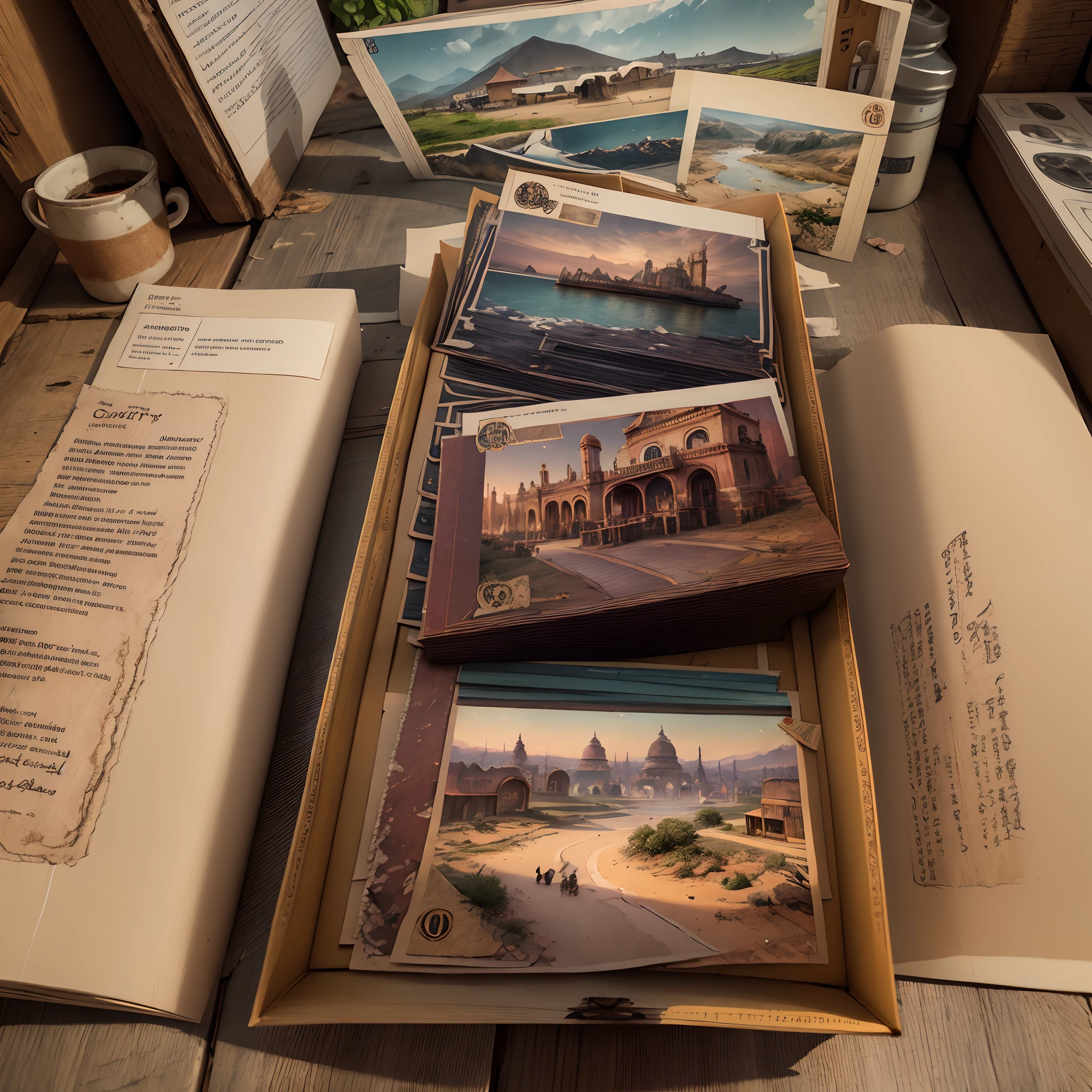 Postcards during the Gupta period