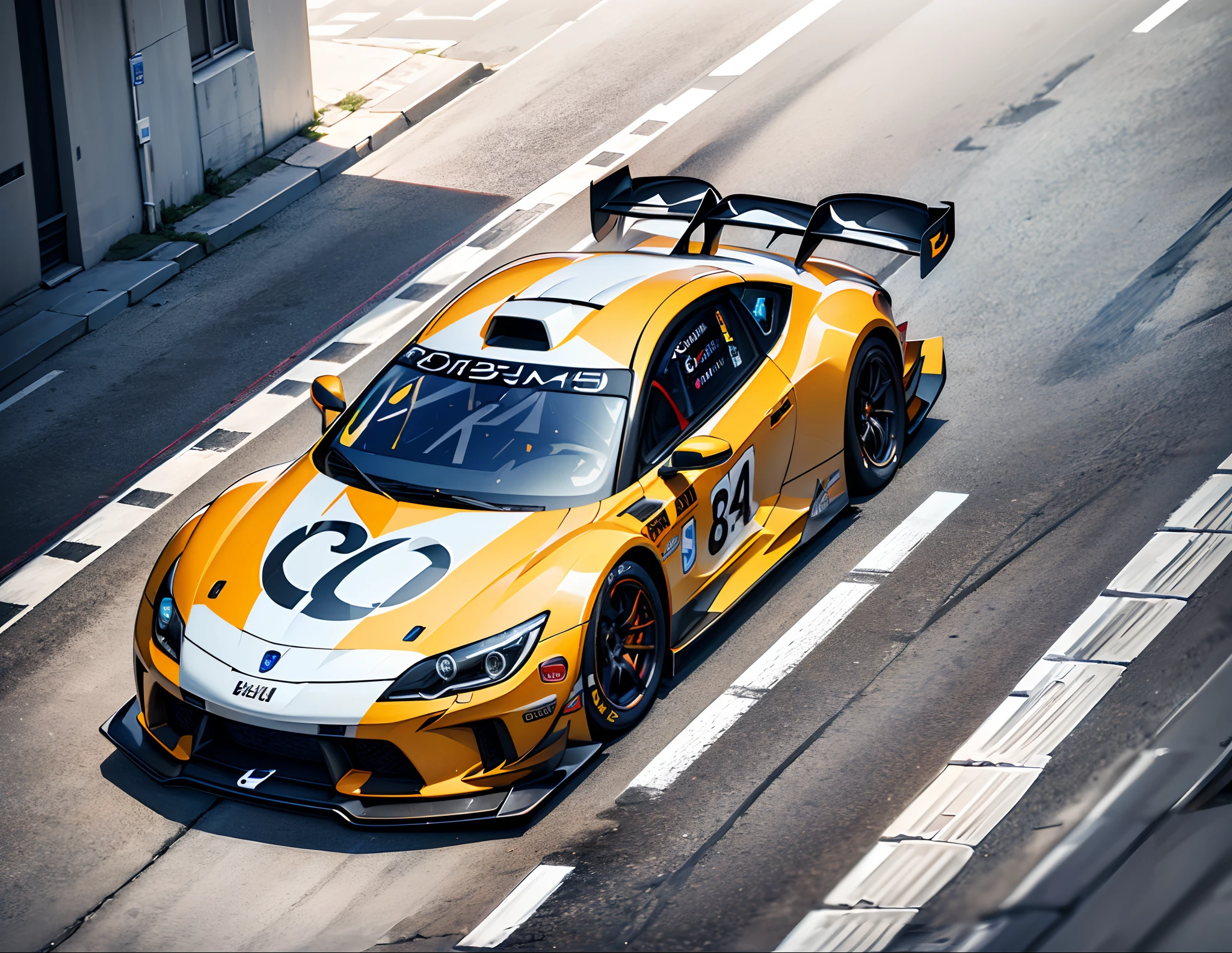(best quality,4k,8k,highres,masterpiece:1.2),ultra-detailed, ((a customized car)), ((motorsport)), ((fully detailed)), illustration, vivid colors