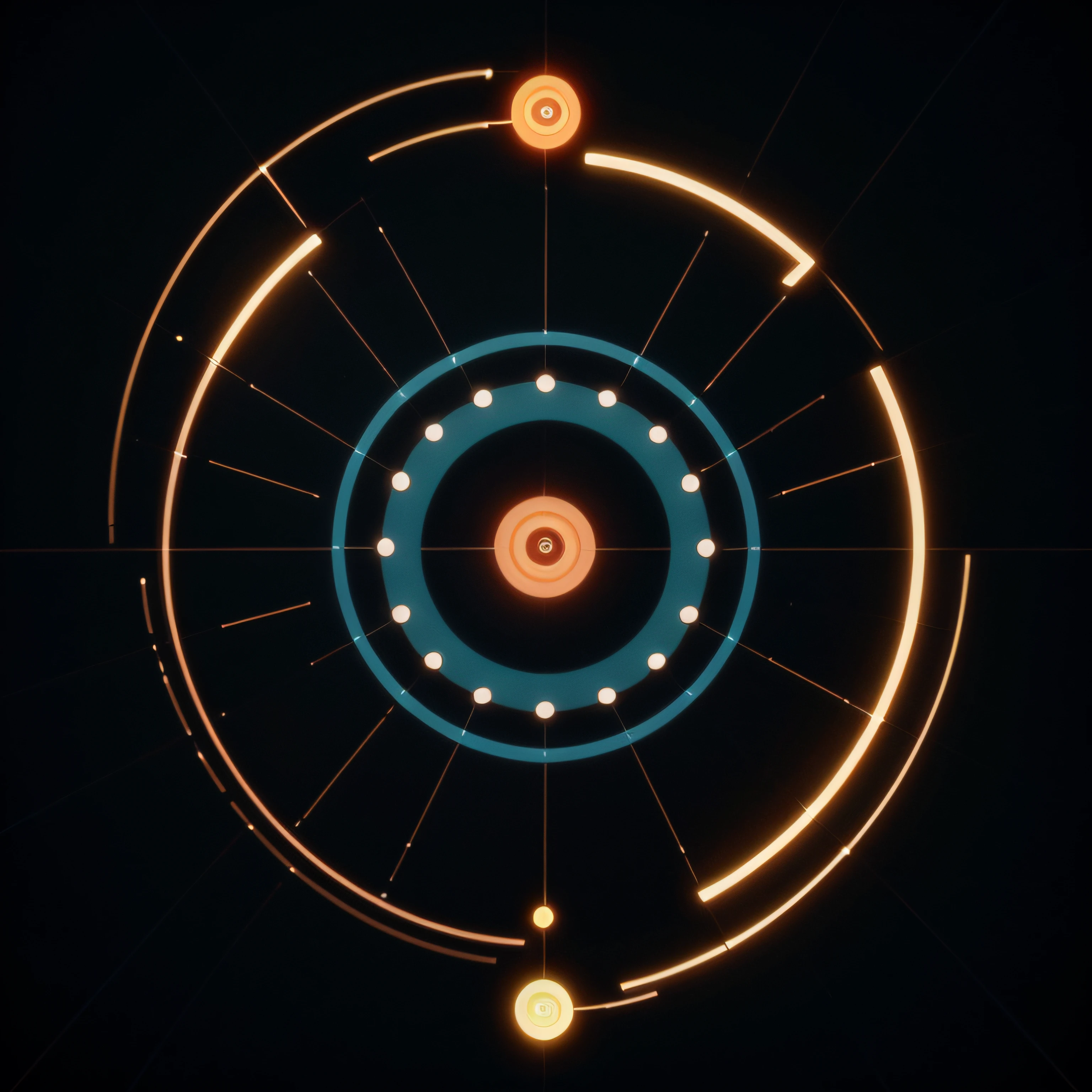 Graphical representation of a network with interconnected lines, formando uma malha visual. Use circles or dots along these lines to symbolize the individuals or points of connection. Escolha cores vibrantes para transmitir dinamismo, mas mantenha a paleta simples para garantir clareza visual.
No centro, You can add a stylized handshake icon or something that symbolizes collaboration. Make sure elements are easily recognizable even at smaller sizes.