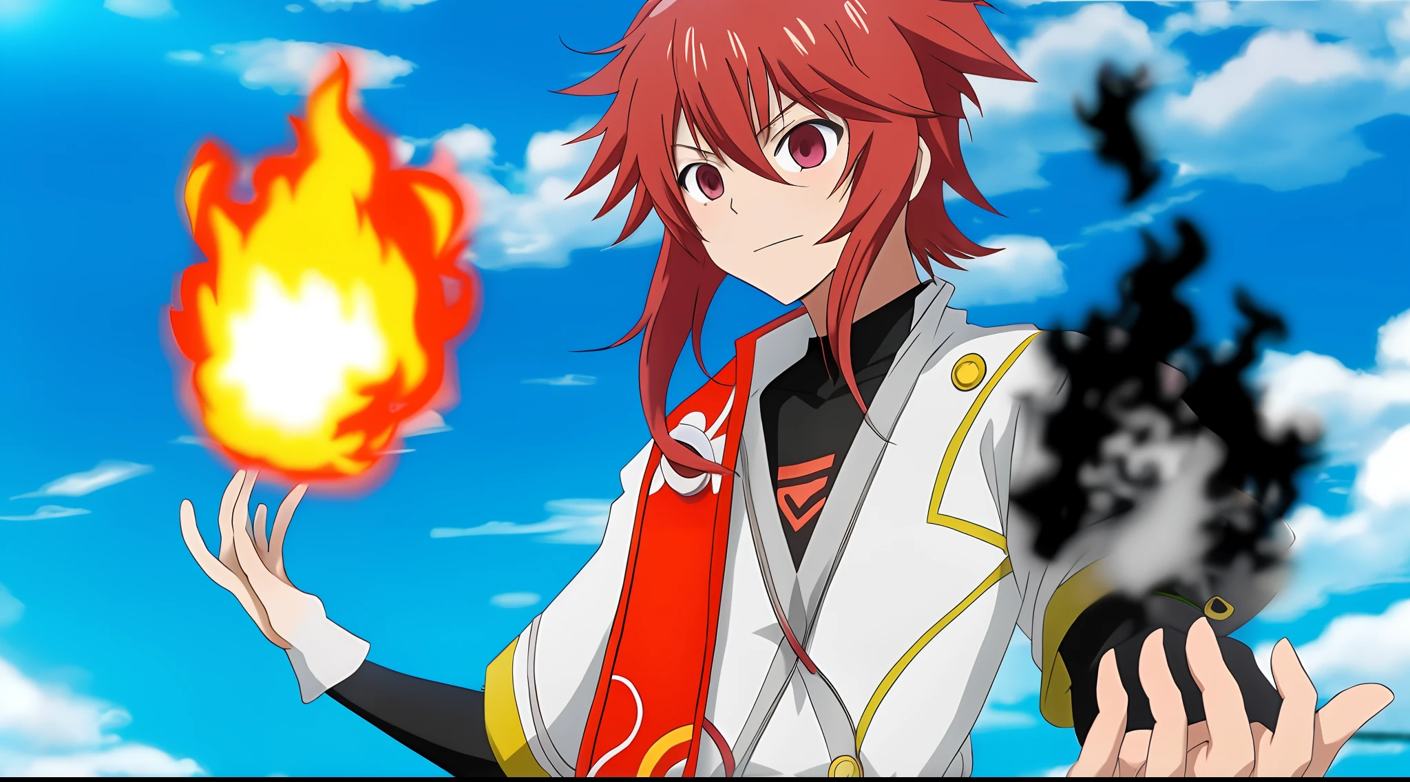 anime anime wallpapers anime wallpapers anime anime wallpapers, Matoi Ryuko, laranja - menino anime cabelo, tsubasa chronicles, inspirado em Okumura Masanobu, imagem de anime shuushuu, personagem de anime masculino, Melhor Design de Personagens de Anime, Impacto de Ayaka Genshin, Keqing de Genshin Impact, aparece como a deusa do fogo, fire!! corpo inteiro
