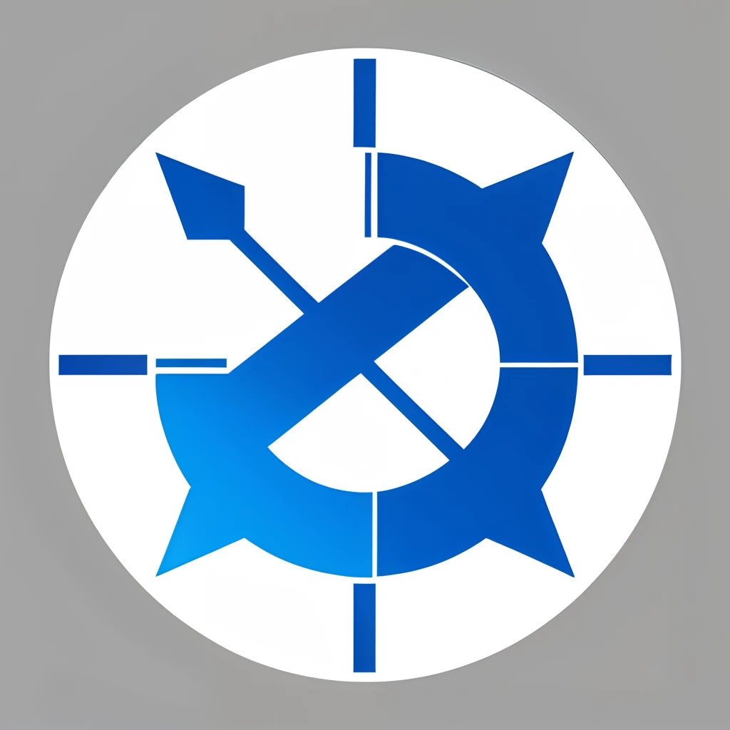 logo for a knowledge channel, posting about interesting facts.