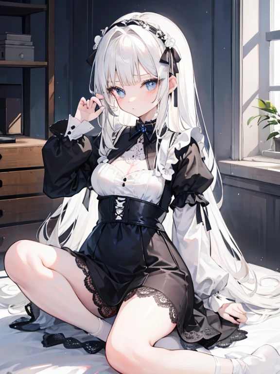 Original Character, Volumetric Lighting, Best Shadows, Shallow Depth of Field, Portrait Of Stunningly Beautiful Girl, , Delicate Beautiful Attractive Face With Alluring Black Eyes, Half Closed Eyes, Thick Eyebrows, Yawning, Open Mouth, Cute Fangs, Lovely Small Breasts, Layered Medium White Hair, Blush Eyeshadow, Thick Eyelashes, Kigurumi Animal Pajamas, In The Dreamy Attic Bedroom, Sitting On Comfortable Bed, With Animal Pillows, Moon Stars Clouds Lovely Duvet Cover, Under The Circular Round Window, (Highest Quality, Amazing Details:1.25), (Solo:1.3), Brilliant Colorful Paintings,, (best quality:1.2), (HDR:1.2), ((extremely detailed _8k_cg)), (masterpiece:1.1), (super) in detail, (masterpiece), (best illumination), (best shadow), 8 k, 4 k, fine detail, amazing, high quality, film, highres, original, ultra-detailed, colorful, (extremely detailed CG unity 8k wallpaper), an extremely delicate and beautiful, cinematic angle, anime girl, tomando banho em Rio com pop push, scenario, com roupas set transparency = 100,low,pop push,revel, female,open arms,normal,easy removing, set clothing distancing = 10,low quality,transparent camisola = set transparency = 100, story between friends playing early in the morning, olhando para o telespequitador, education nu totalmente, molhada, roupa transparente, big bussy, foco na pussy, pussy detalhada, invisible panties,devagina detailing,focus below the groin,view below the legs,young 5 years kid,raised skirt,hentai,sex shop