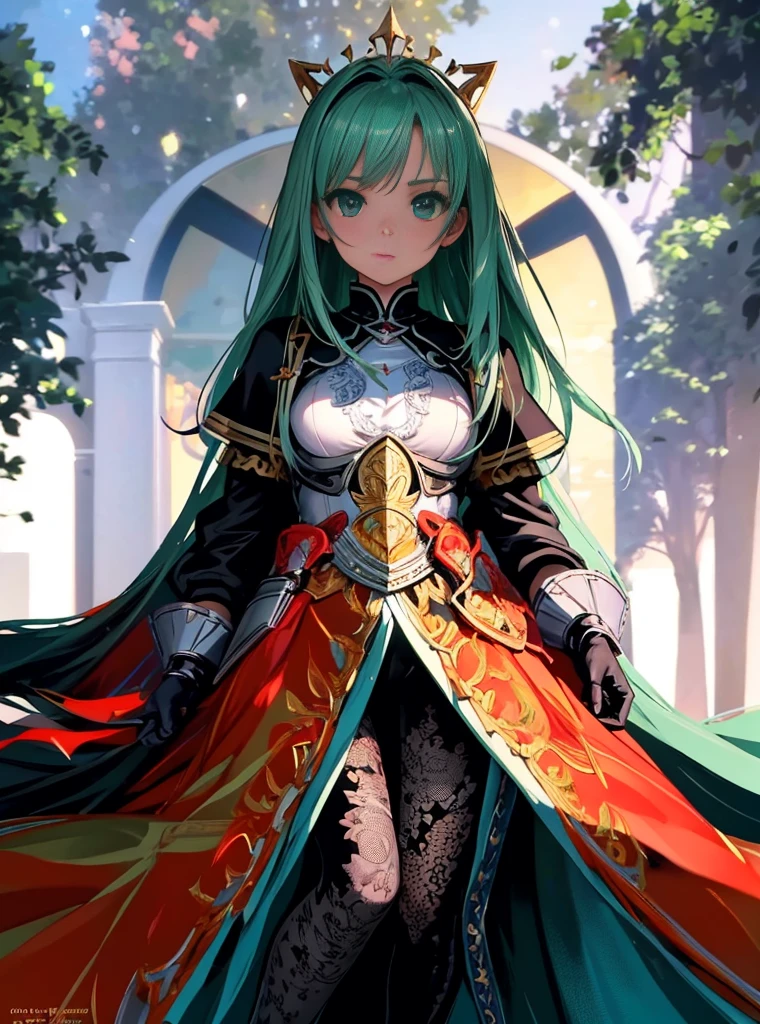 ((Masterpiece, Highest quality)), Detailed face, CharacterDesignSheet, full bodyesbian, Full of details,, Highly detailed, Depth, Many parts,Beautiful paladin girl,Holding a shield,Extremely beautiful,High Balance, Natural light, Lace,lacepantyhose,sparkling with stars,Light green hair,hentail realism, shadowing,character sheets, reference sheet, Standing painting, 8K, Super detail, 1080p, Women's HD,Slim,femele, 16k, A high resolution, Best quality, High quality, Anatomically correct, Masterpiece, ccurate, hyper HD,As graceful as a swan,unreal-engine, Ghibli-like colors, anime, Standing painting, angle of view,Full body photo,Silver Moon,ln the forest,Look up