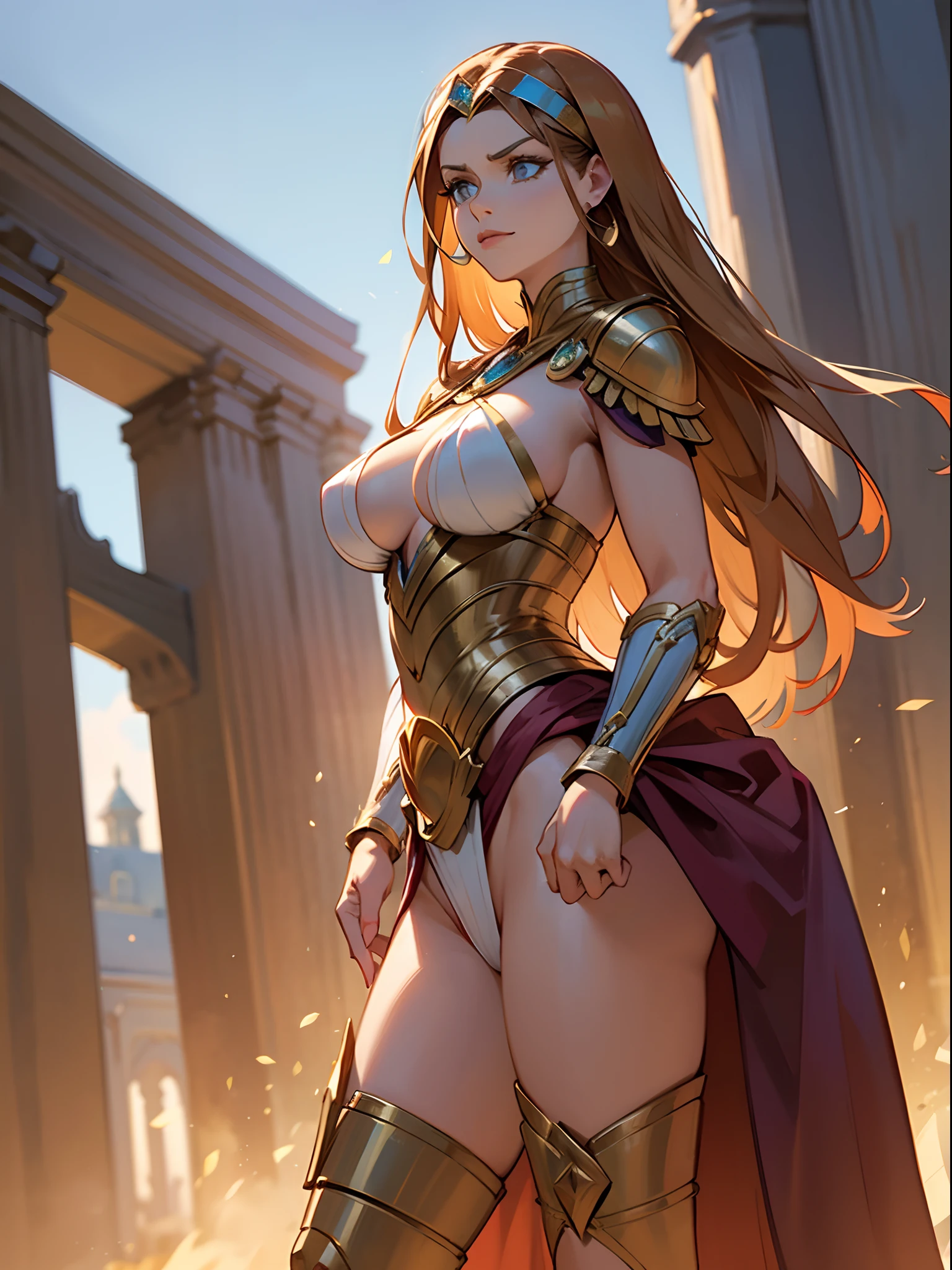((Hippolyta)), Amazon, Strong female warrior.