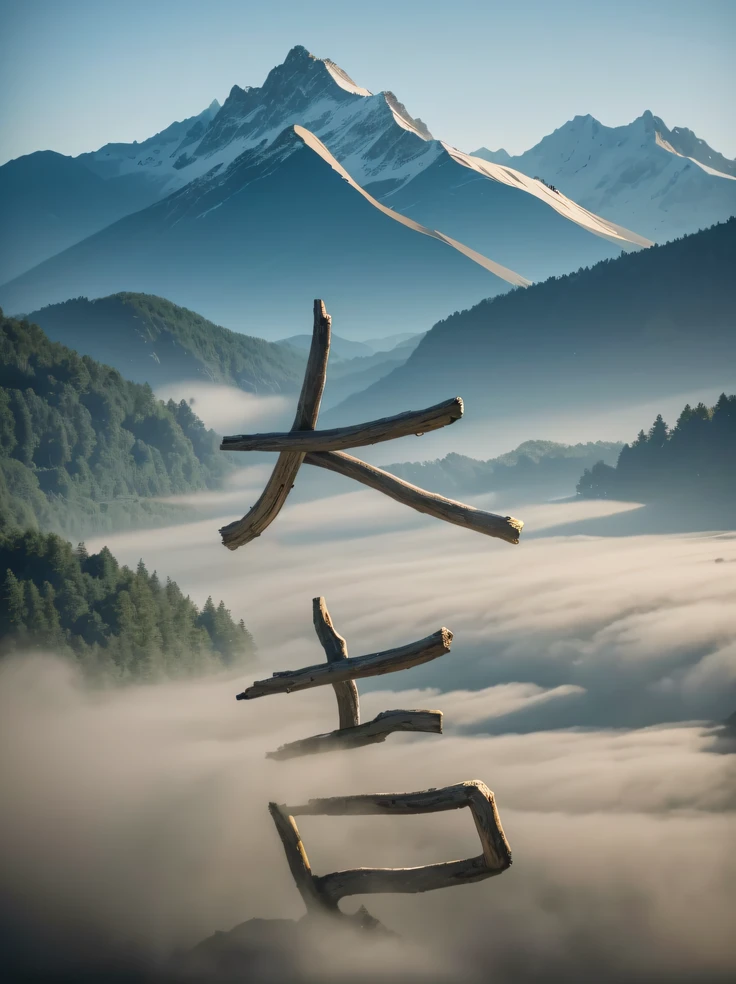 rivulets，Mountains((Masterpiece: 1.4, Best quality))+,(rivulets)+, rivulets，Mountains