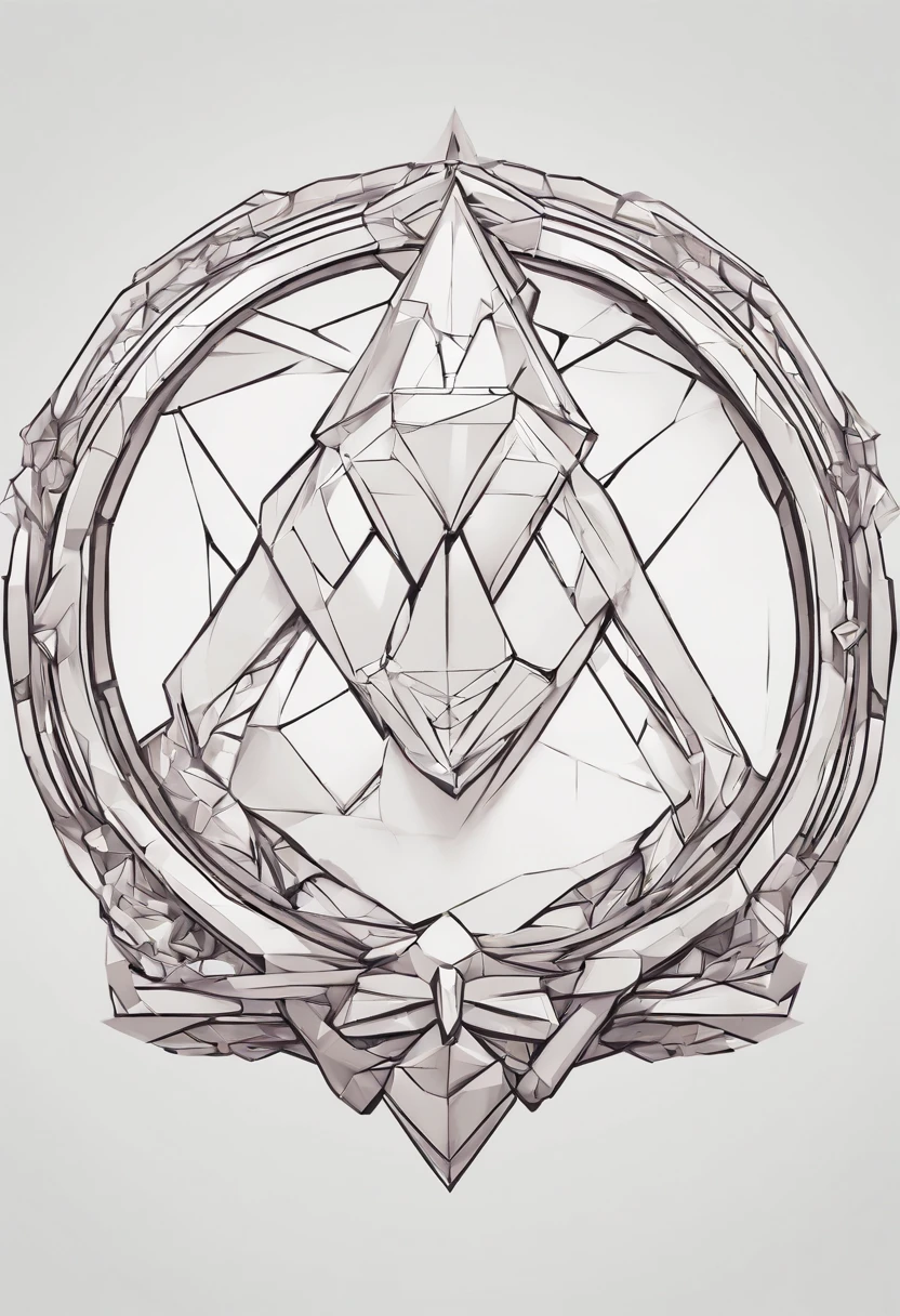 logo,Ouroboros, Pixar,low polygon