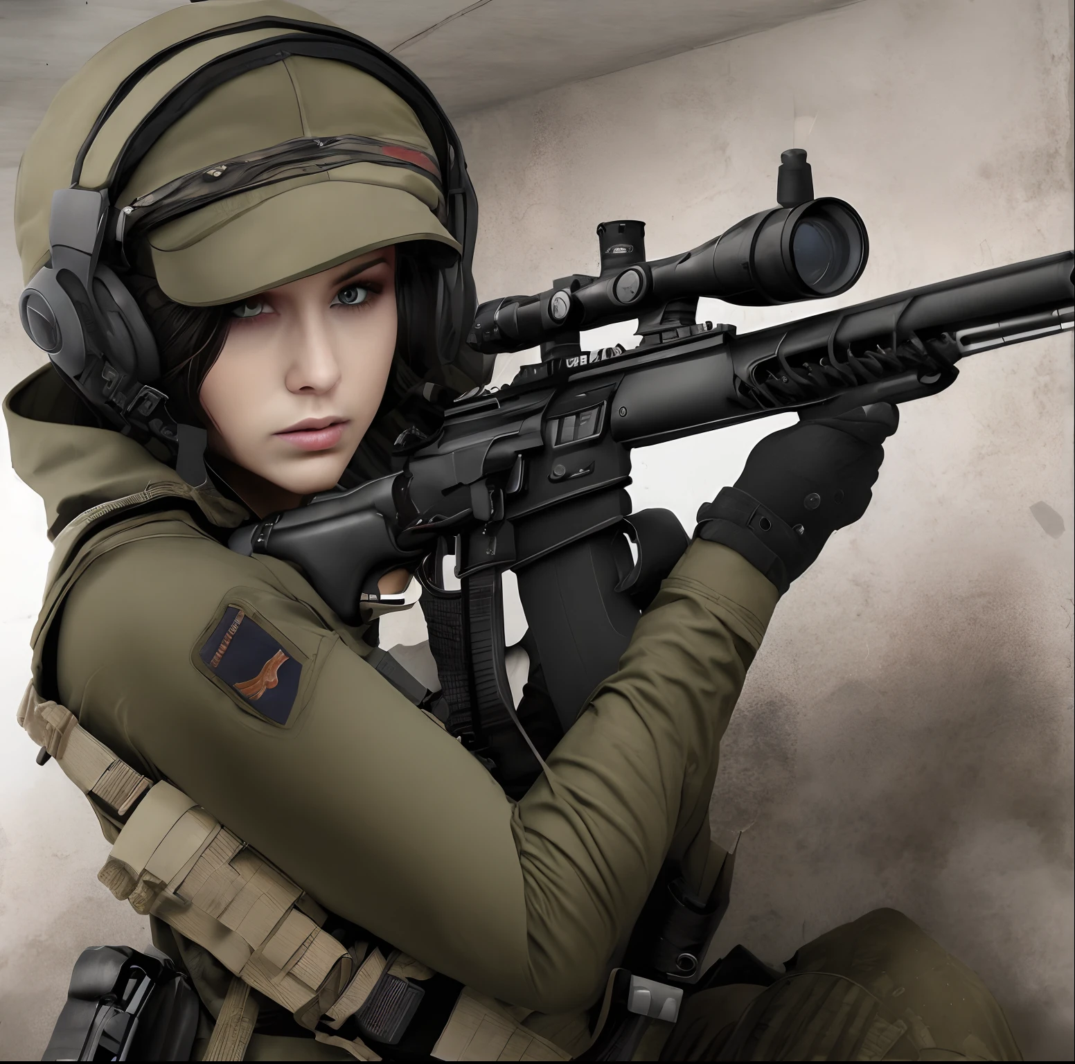 Sniper feminina