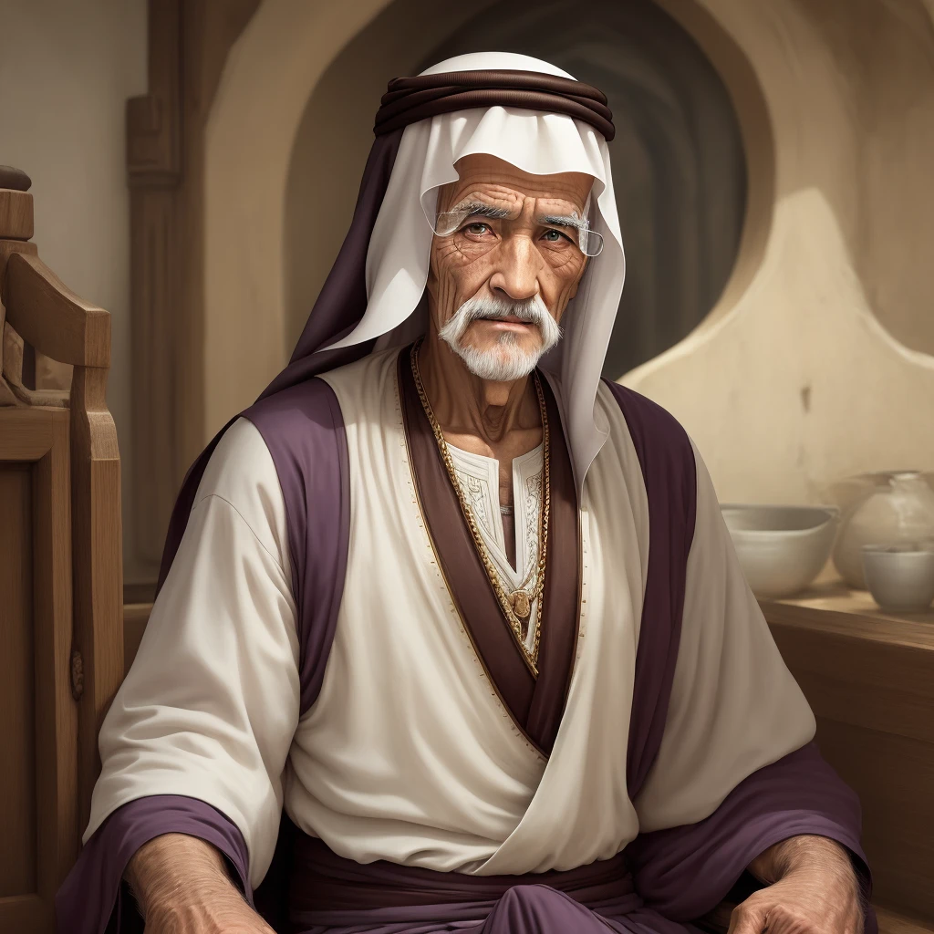 Arabian old man