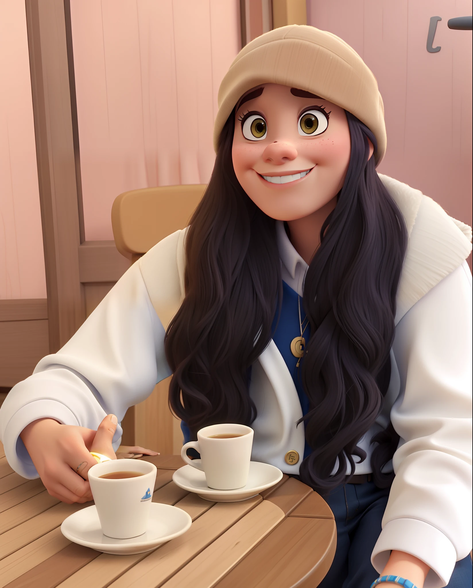 casal no estilo disney pixar, alta qualidade, melhor qualidade