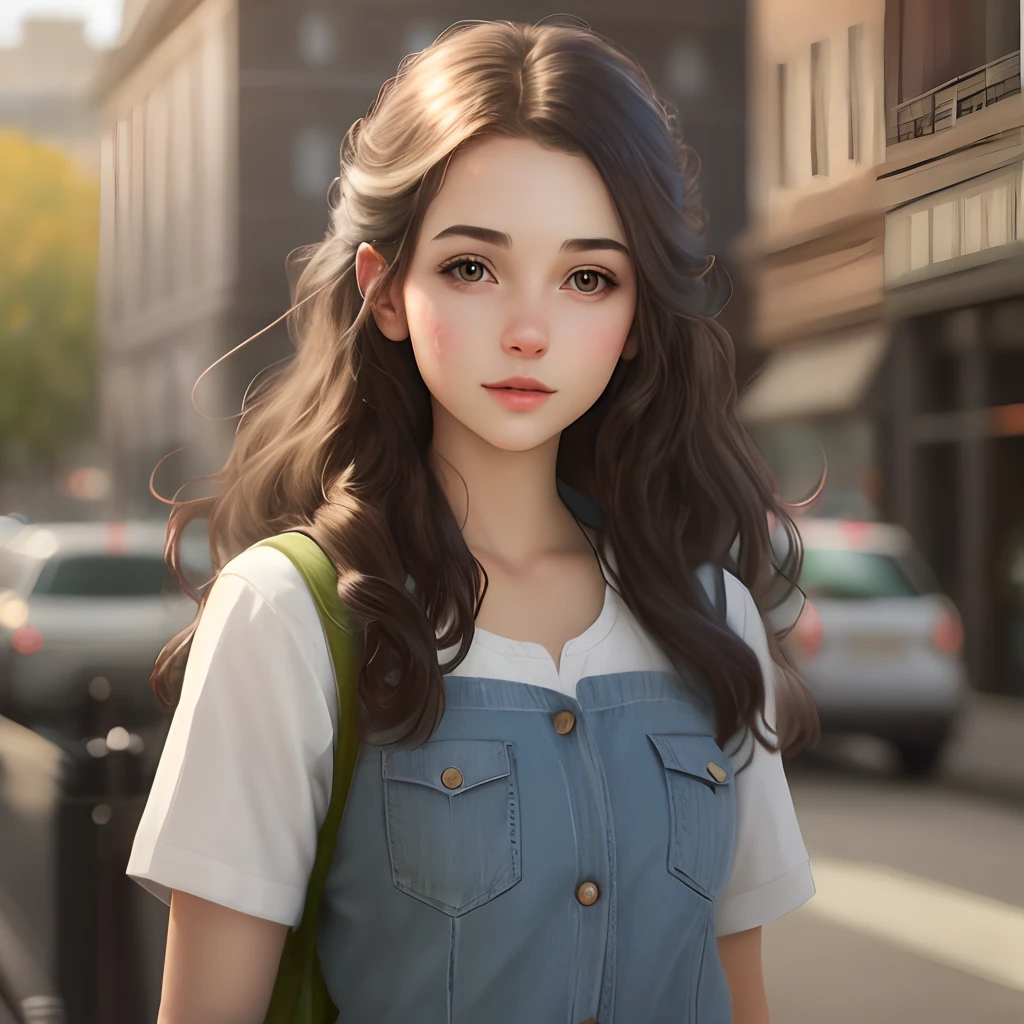 Realistic girl