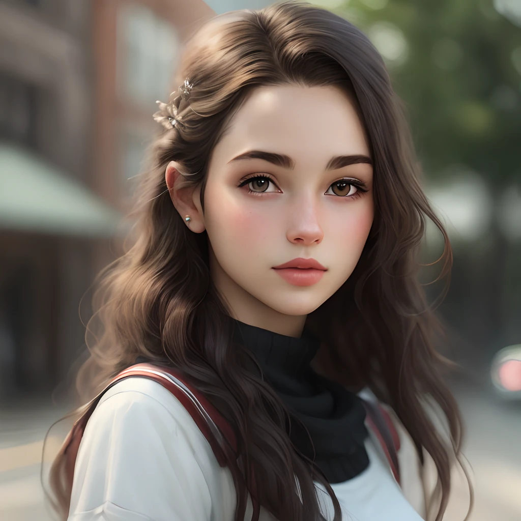Realistic girl