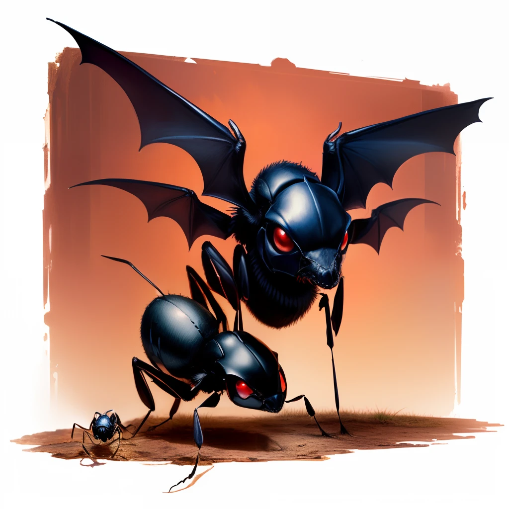 Bat, bull, ant combined