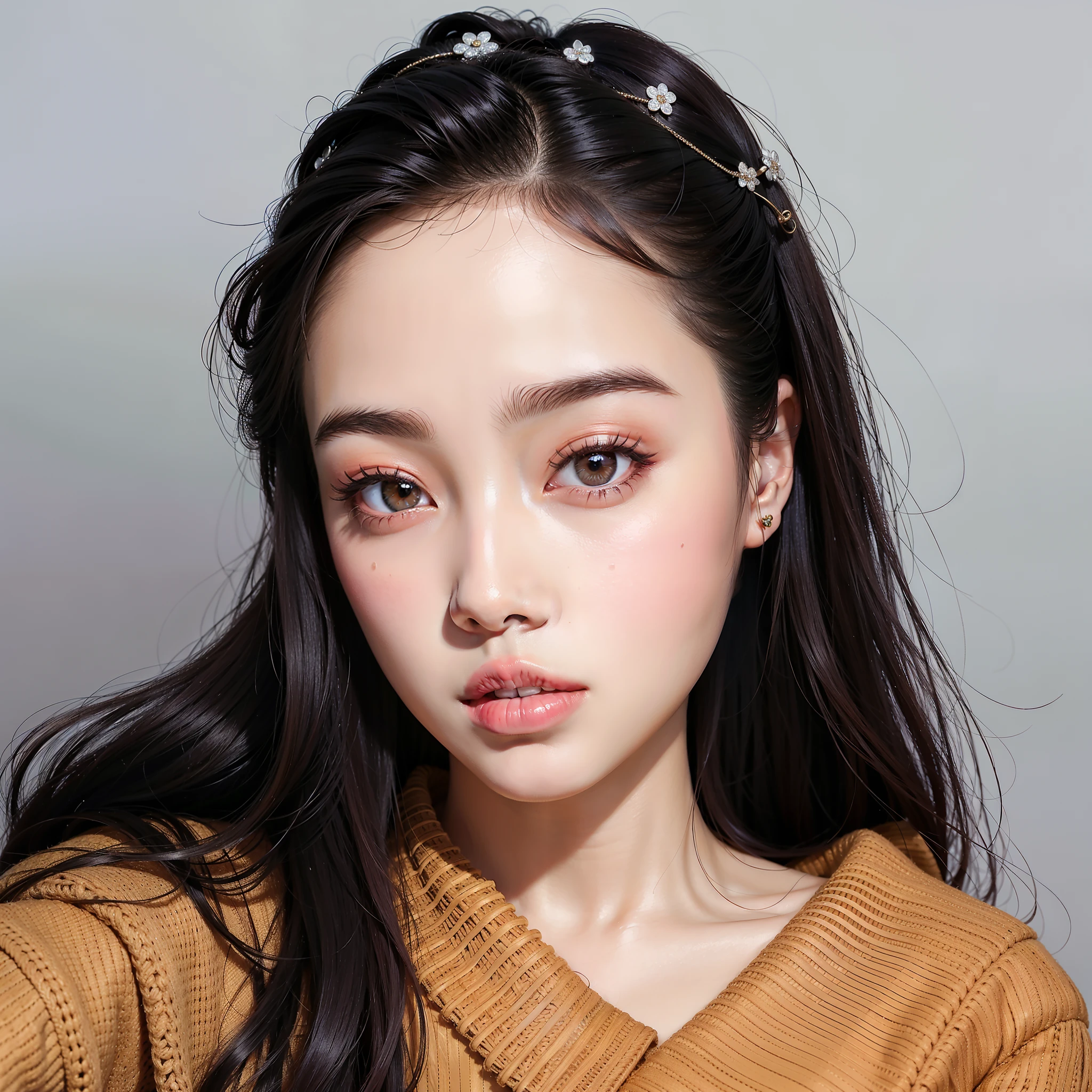 (Clothing:1.2)、girl,, (Eye and facial details:1.0),, (masterpiece, Highest quality, Very detailed, Detailed face, 8K)、cute