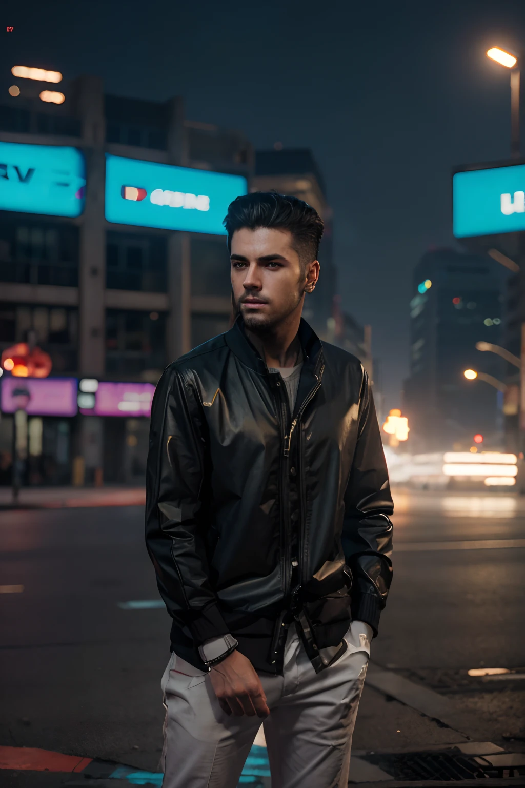 Change backround cyberpunk handsome boy,realistic face,8k,ultra realistic.