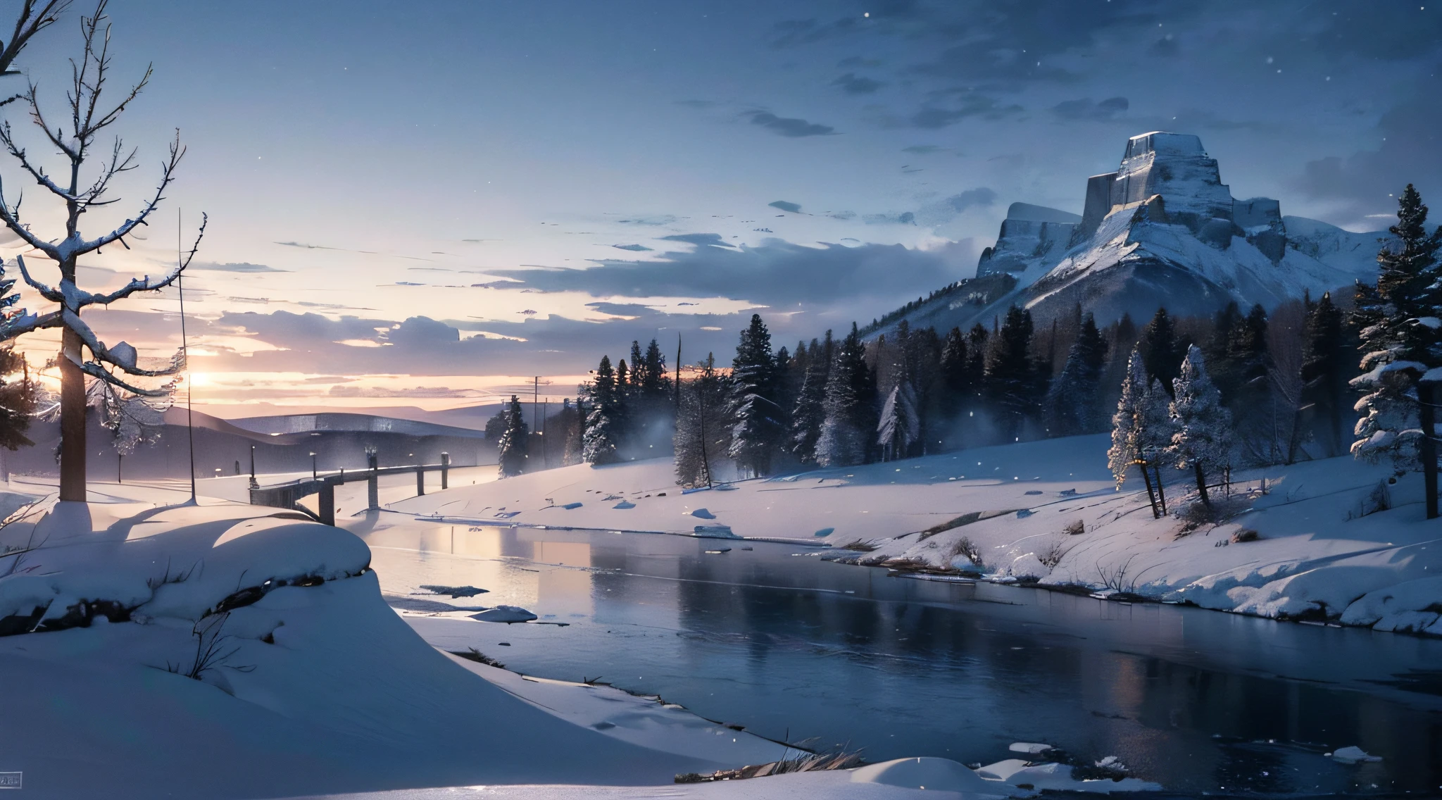 (best quality,4k,8k,highres,masterpiece:1.2),ultra-detailed,(realistic,photorealistic,photo-realistic:1.37),blizzard landscape,cold weather,snowing,cloudy mood,lonely car,winter highway,natural scenery,snow-covered trees,frozen lake,strong winds,dense snowflakes,dark clouds,icy road surface,distant mountains,endless white landscape,silence and solitude,serene atmosphere,mysterious and enchanting scene,subtle shades of white and gray,faint sunlight penetrating the clouds,feeling of isolation and tranquility,lonely car's headlights cutting through the snow,dramatic contrast between warmth and coldness,icy windshield and colder air,numbness in fingers and toes,feeling of being small in a vast winter expanse,stillness broken only by the sound of wind howling,sublime beauty of nature's winter grasp,desolate and haunting winter wilderness,untouched and pristine winter scenery,frozen branches reaching out like delicate fingers,long stretches of empty road disappearing into the distance.
