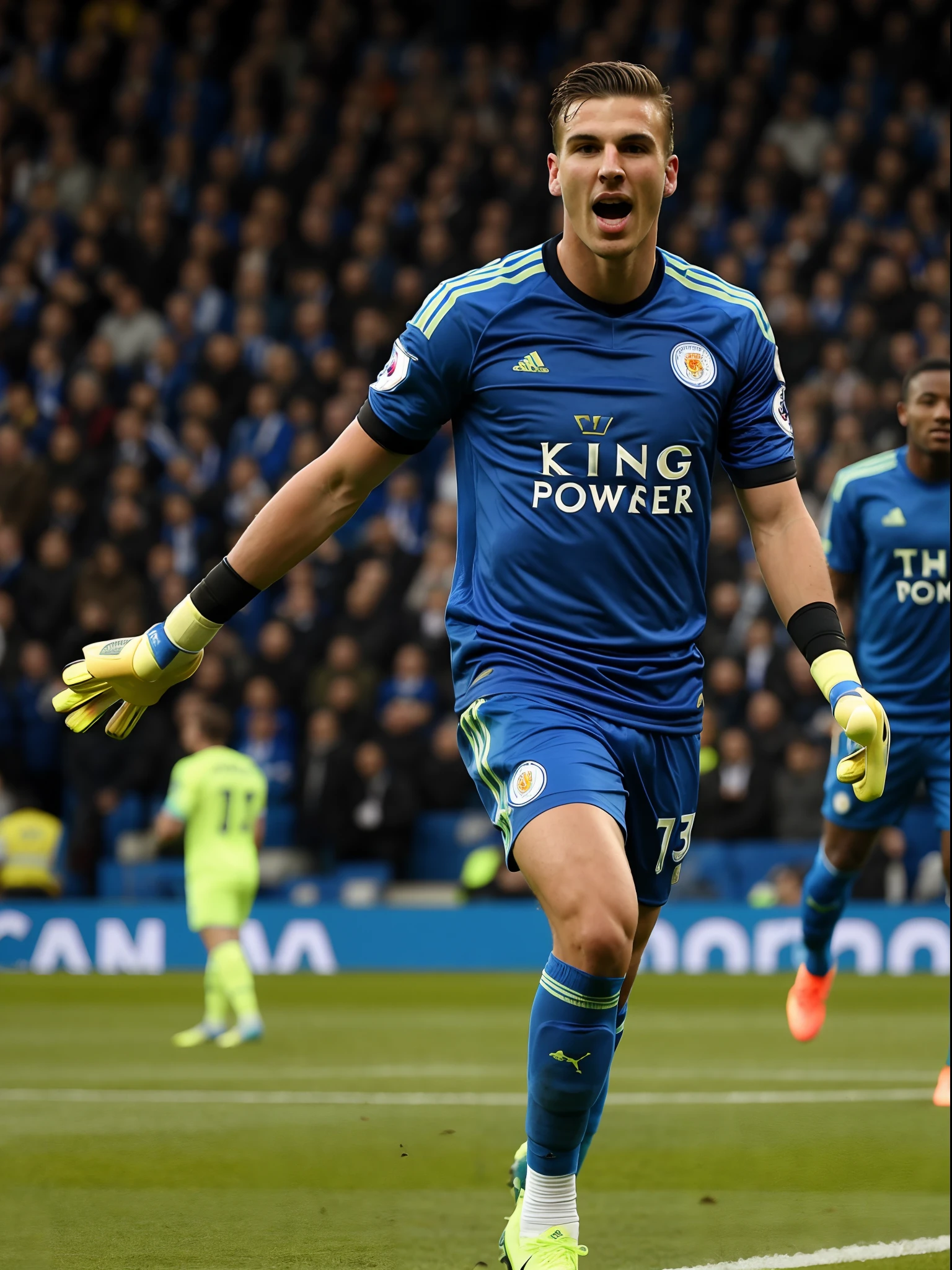Homem Soccer Player Goalkeeper, in Leicester city