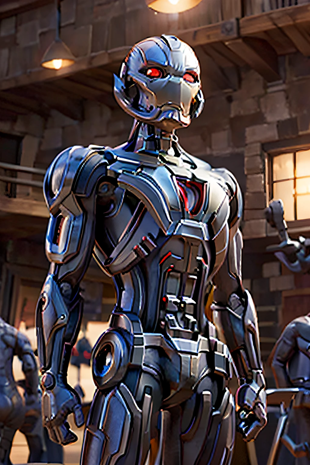 make a ultron with too style