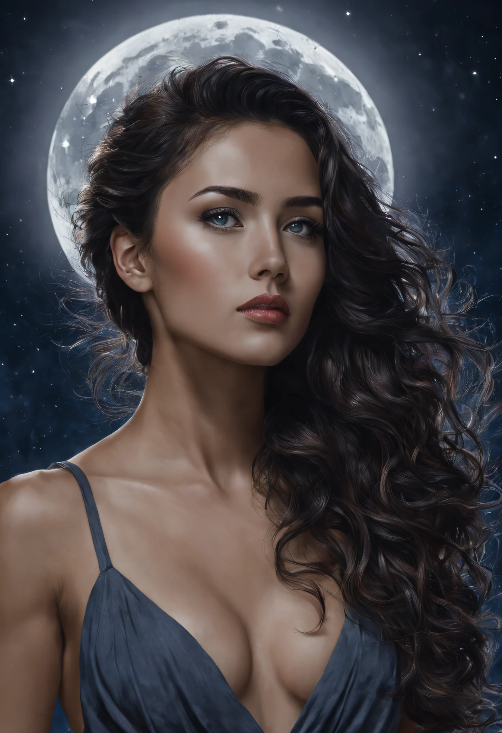 8k, HDR, Rgb, Ultra-HD, mujer de cabello rizado acostada sovre la media luna, la luna tiene crateres muy hermosos, la chica tiene un cuerpo definido un arte de acuarela sobre mojado, High detail, cinematic lighting, a high definition,

Kinematic, #Cinematographer, #acuarela, #Pencils, #Pencils,