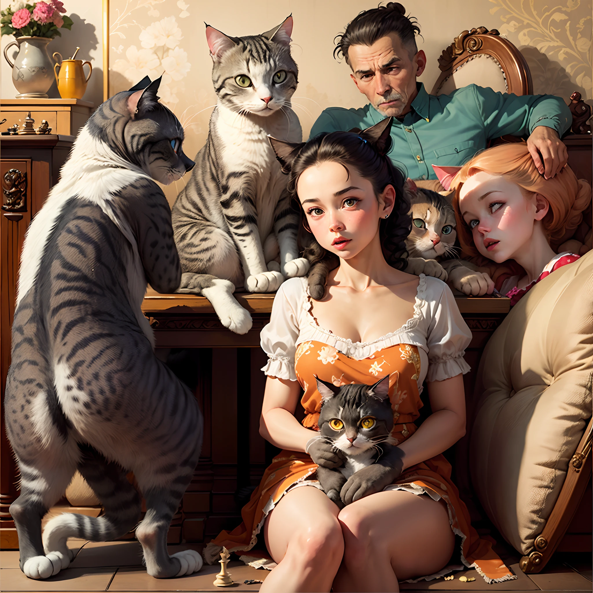 Lostgirls, An holds a dog that fits its head in the middle of its open legs and licks the girl's organ, vilva rosa e melada, A menina chupa os is de outro filhote, a puppy licking her private parts, Dorothy Gale, Wholesome, Assistente de OZ, flor