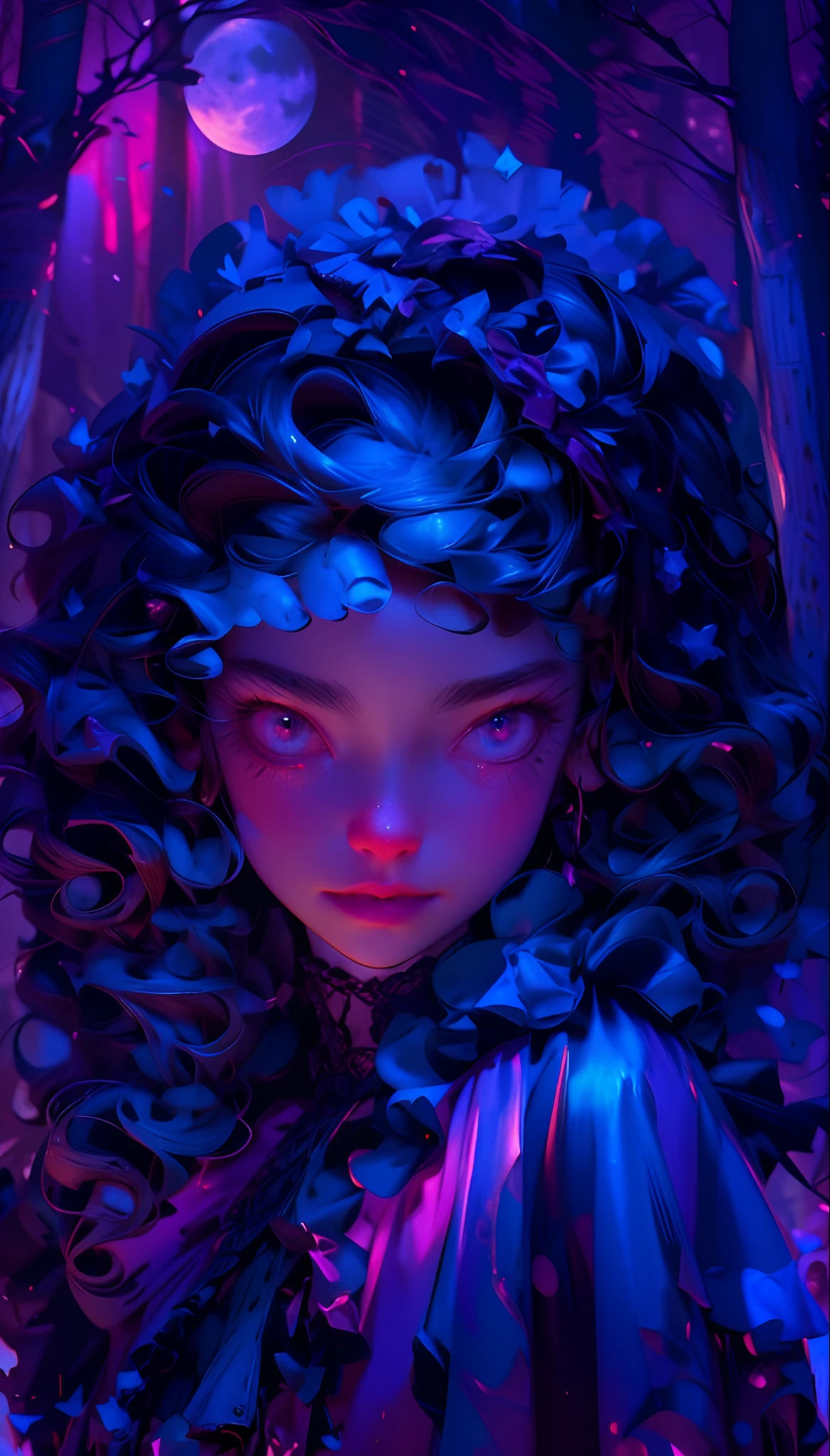 videogame character surreal closeup, masterpiece by ncwinters, in the mystical town, <lora:ncwinters-12-v2:1>