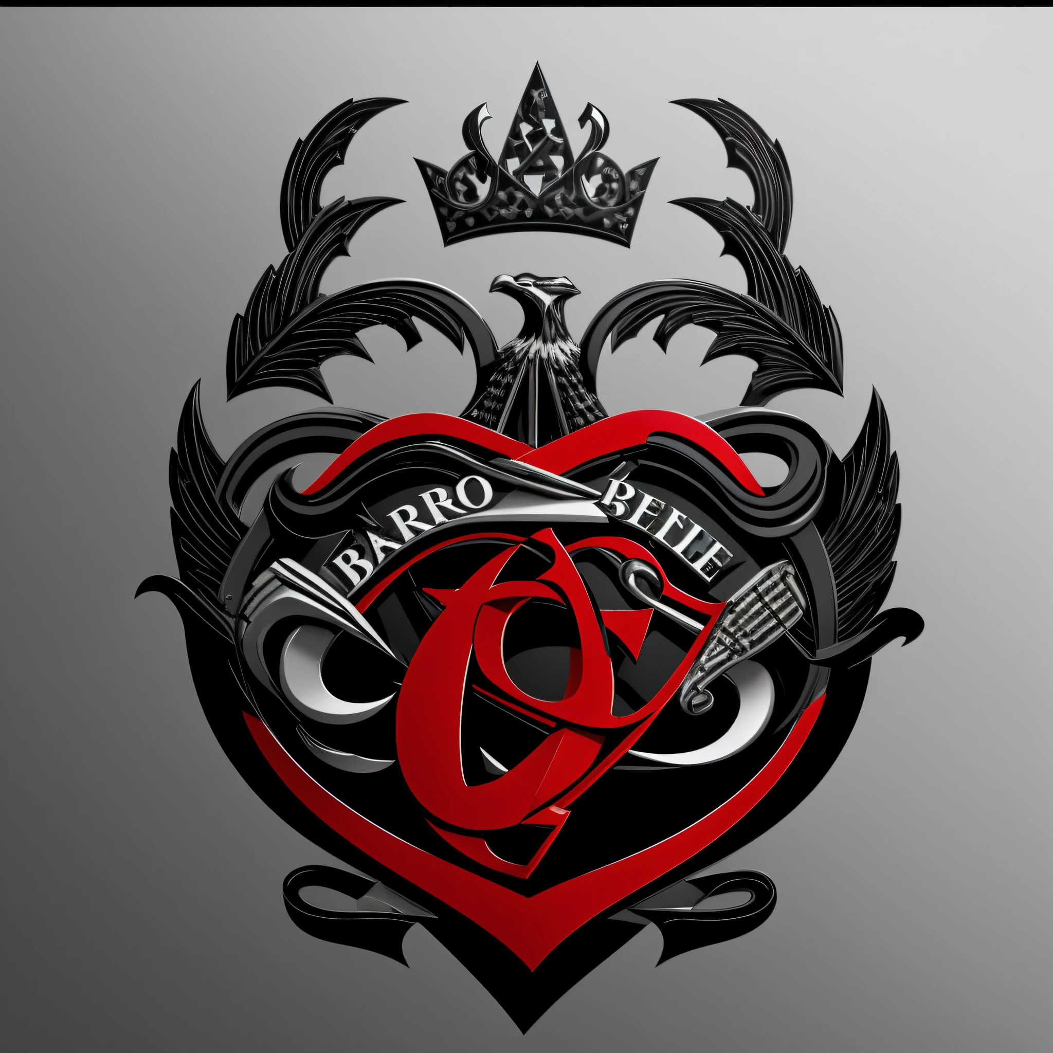 Please create an update to our current logo, building on the existing design but bringing a more modern and elegant approach. We would like the name ‘BARREIRO E.C’ to be incorporated into the logo in a clear and legible way in red and black with 5 stars at the top. Keep some key elements from the old logo to preserve your brand identity, but also be open to significant changes. Current colors can be maintained or modified depending on what works best in the new design. We want the new logo to convey a sense of tradition, pride and passion for sport. Feel free to explore different shapes, typography, and styles to create an updated and impactful logo.