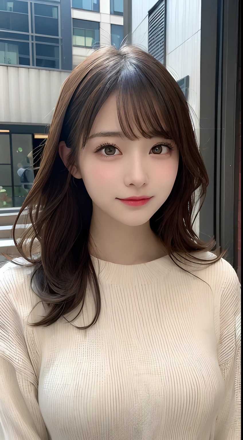 masutepiece, Best Quality, Illustration, Ultra-detailed, finely detail, hight resolution, 8K Wallpaper, Perfect dynamic composition, Beautiful detailed eyes, Winter clothes,Medium Hair,small tits,Natural Color Lip, Home、20 years girl、Cute、Show your sexy look to the camera,Face that feels ecstasy,blur backgroun