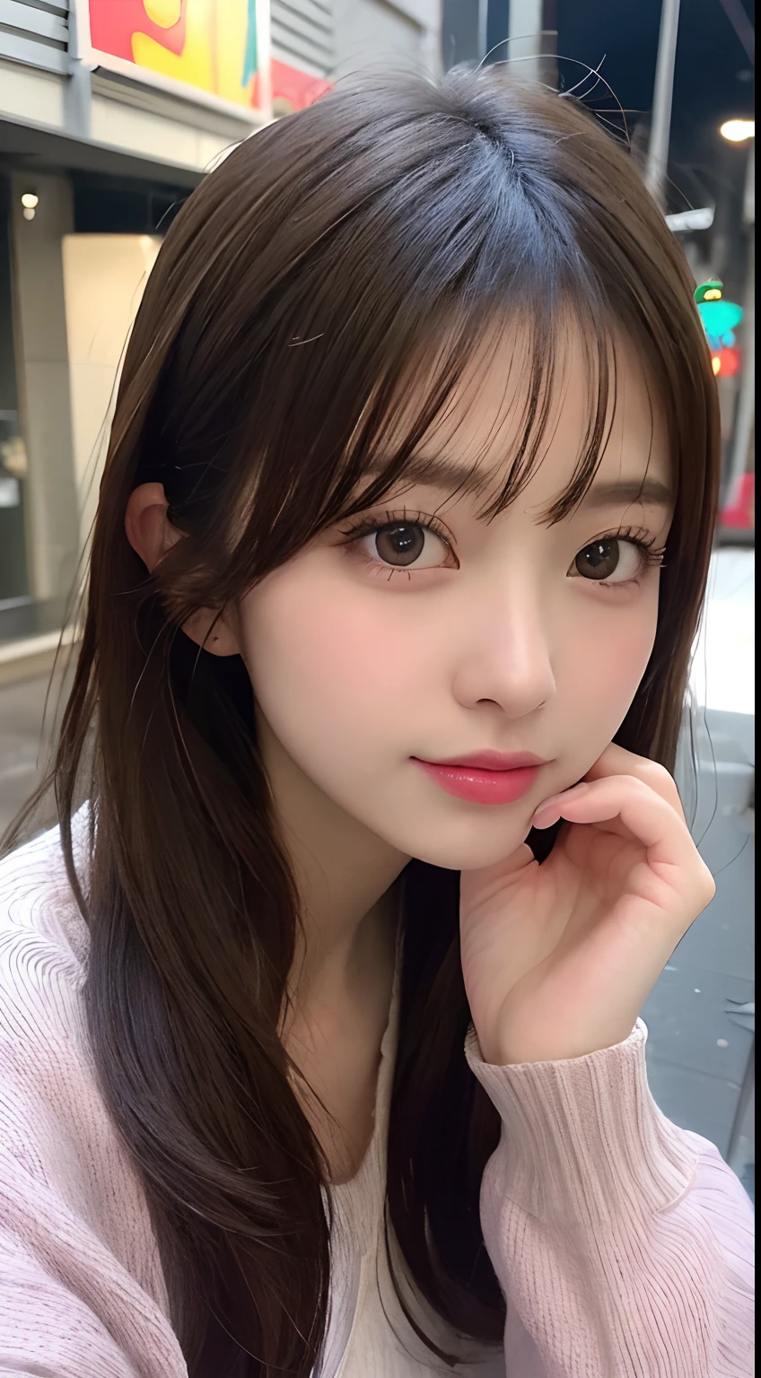 masutepiece, Best Quality, Illustration, Ultra-detailed, finely detail, hight resolution, 8K Wallpaper, Perfect dynamic composition, Beautiful detailed eyes, Winter clothes,Medium Hair,small tits,Natural Color Lip, Home、20 years girl、Cute、Show your sexy look to the camera,Face that feels ecstasy,blur backgroun