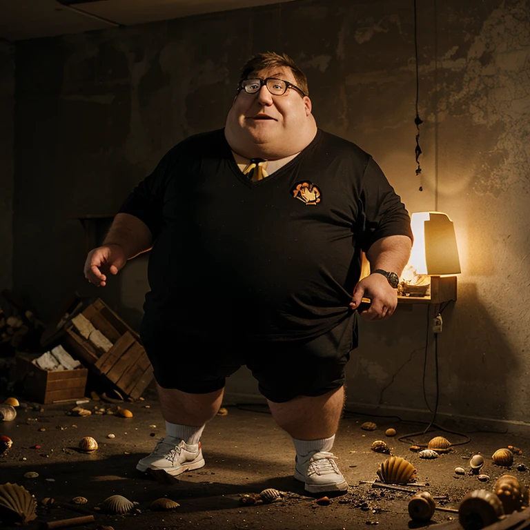 Peter Griffin with Shell shock
