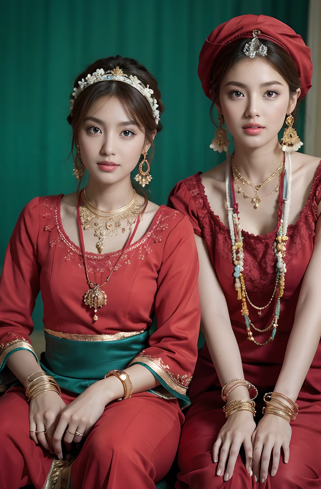 The proportions are the same for all races, All faces and pictures must be different,