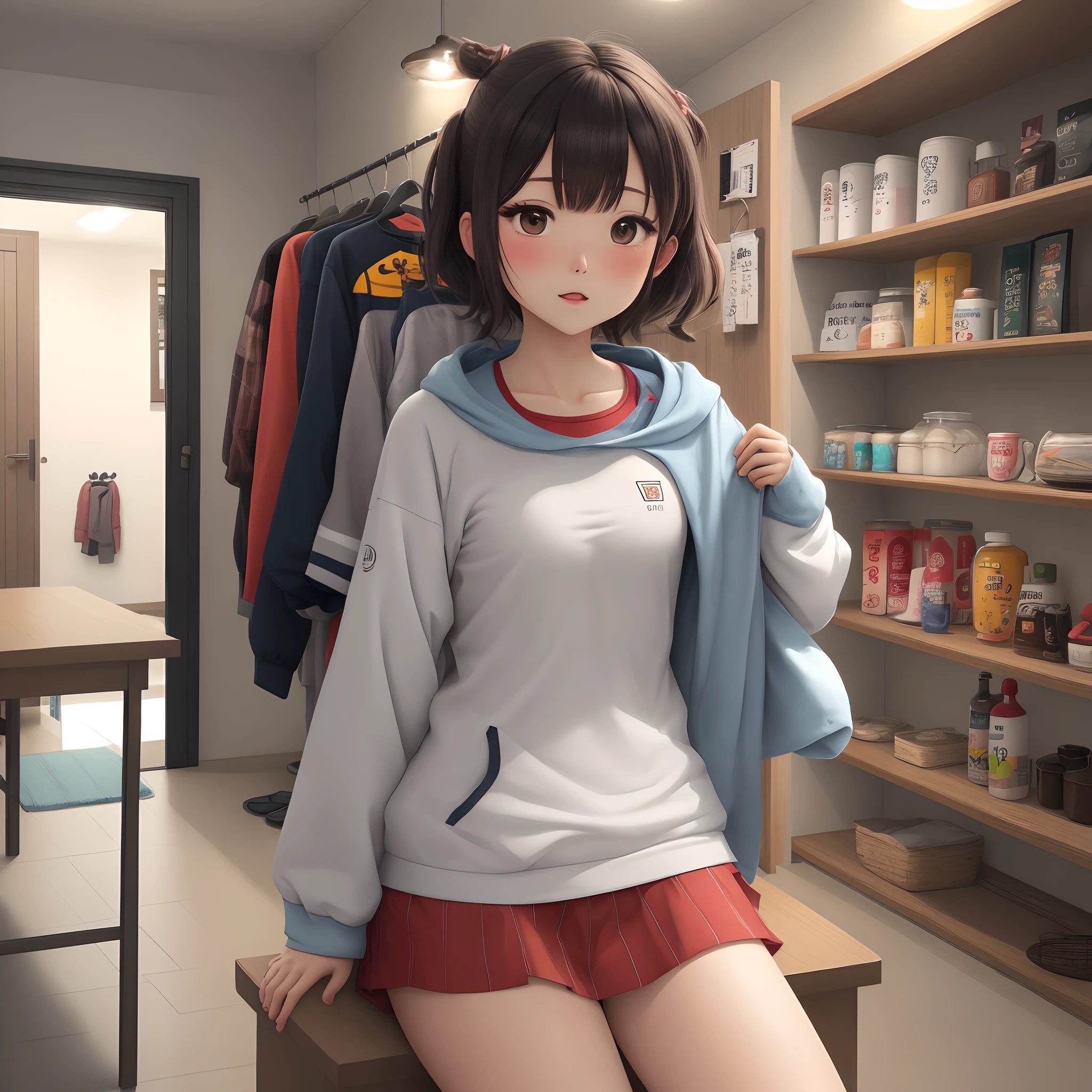 Komisan en ropa interior