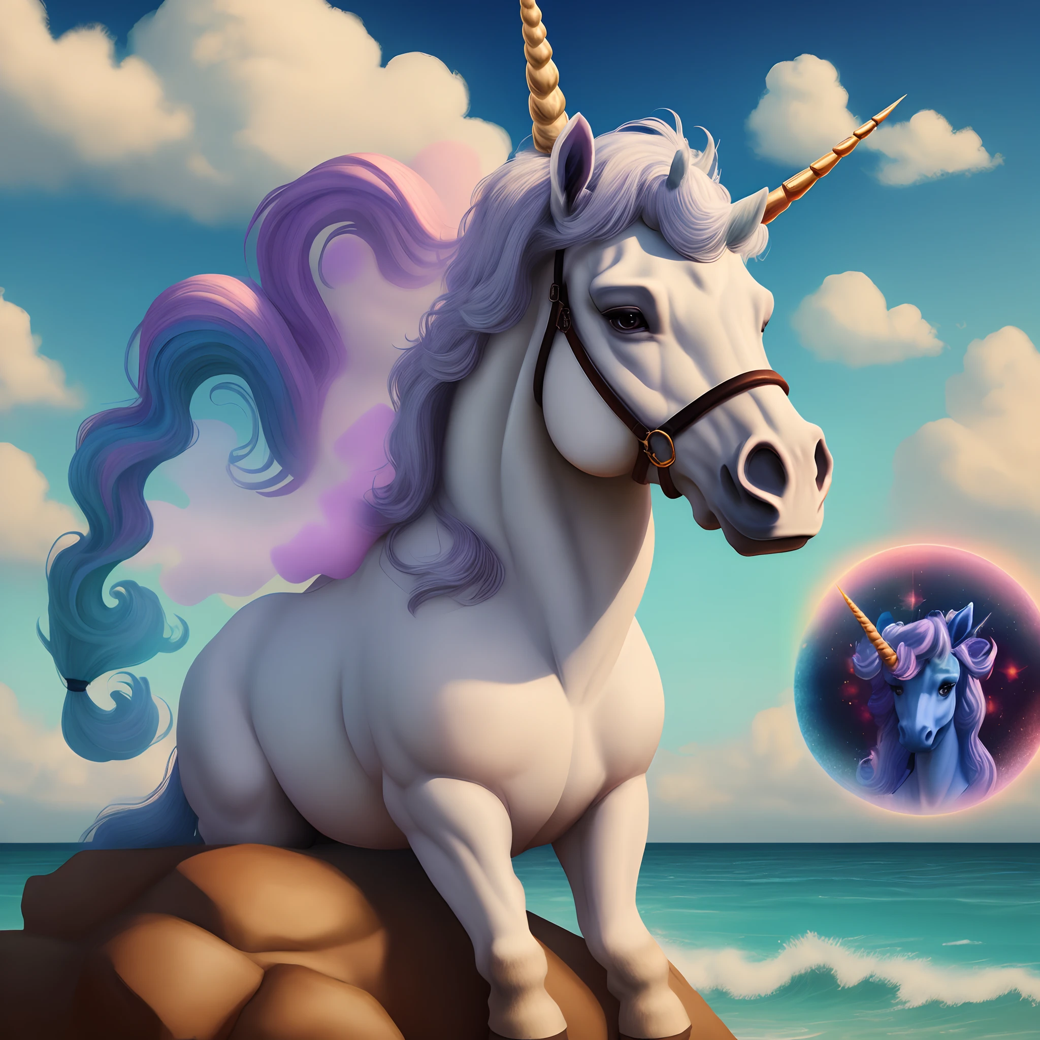 Kevin James unicorn filter
