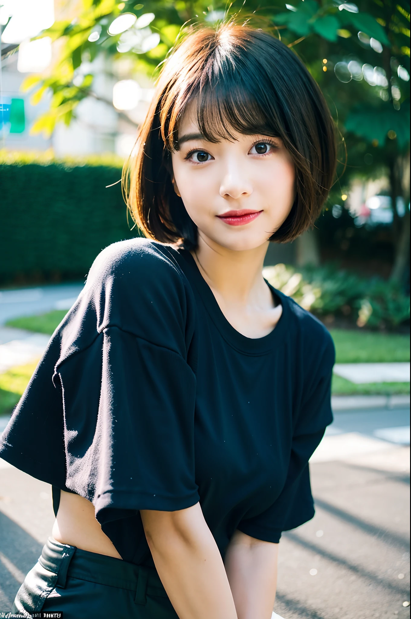 Top image quality、Woman in her late 20s、Short hairstyles