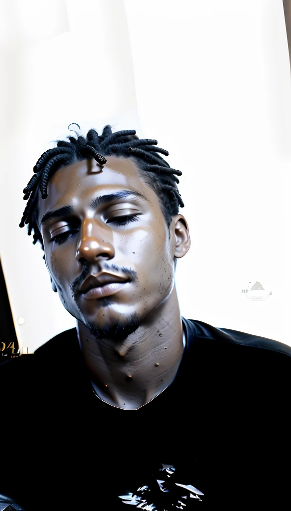 there is a man with dreadlocks sitting on a couch, taken in the early 2020s, around 1 , riyahd cassiem, headshot profile picture, profile picture, 1 / 2 headshot, photo in style of tyler mitchell, 2 2 years old old, headshot 4 headshot, 2 4 years old sculpture bronze styts sculpture realistic