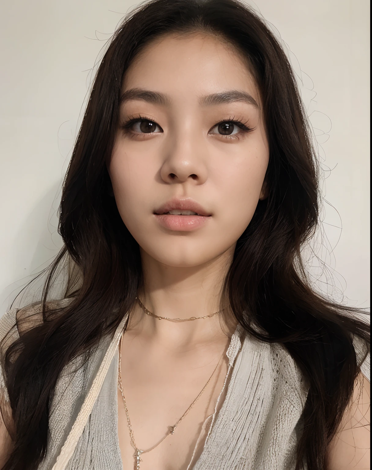 belleza, una modelo surcoreana