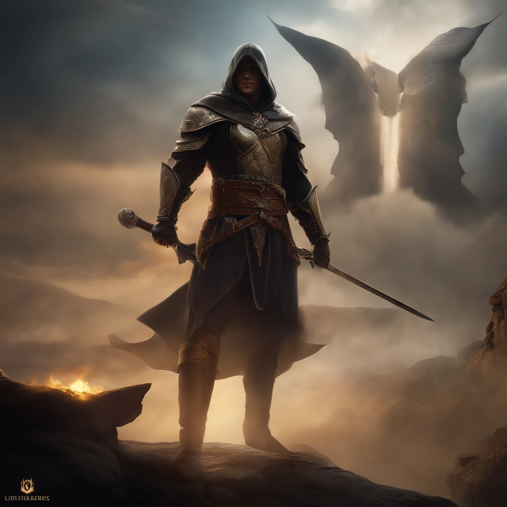 best quality, master part, ultrahigh-resolution, (fotografia realista:1.4),Surrealismo, Semelhante a um sonho,FusionArt, Shadow dancer, magia das sombras, Darkness Control, imagem arafed de um anjo macho com uma espada, epic fantasy digital art, Unreal Engine Arte de fantasia, arte guildwar, Arte de fantasia 4k, epic fantasy HD art style, fantasy epic digital art, Sombras. alta fantasia, epic fantasy game art, epic fantasy art, arte do jogo de fantasia medieval, tela de carregamento", Arte de fantasia 8k , ultra-realistic, hyper-realistic, ultra-detalhado, hiper-detalhado