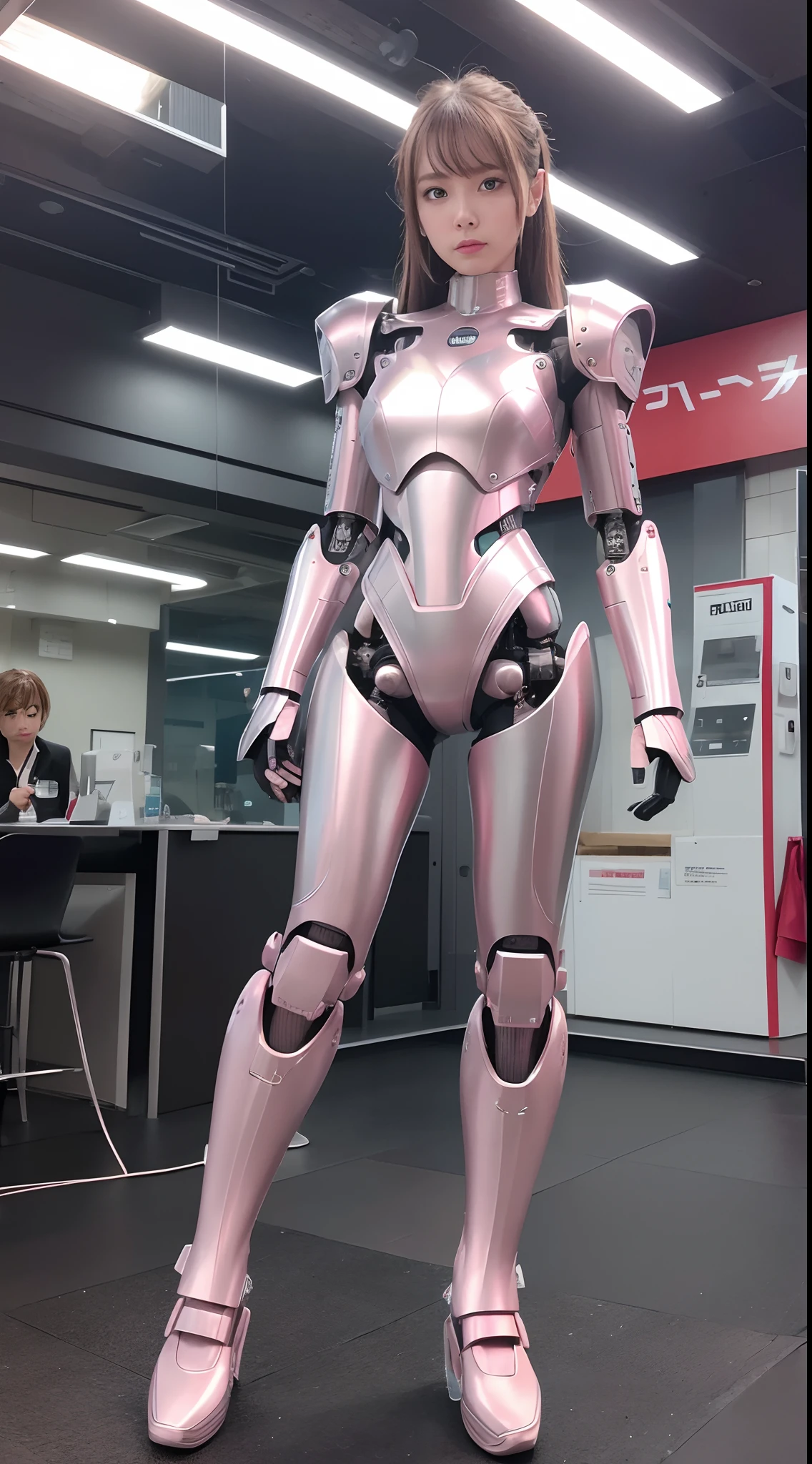 female knight in armor