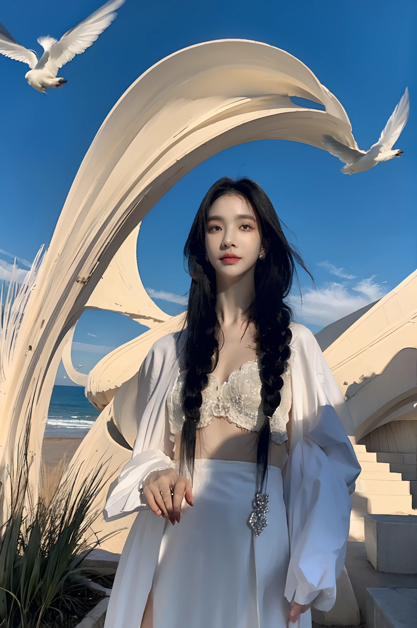 Beautiful,exquisite facial features、goddes