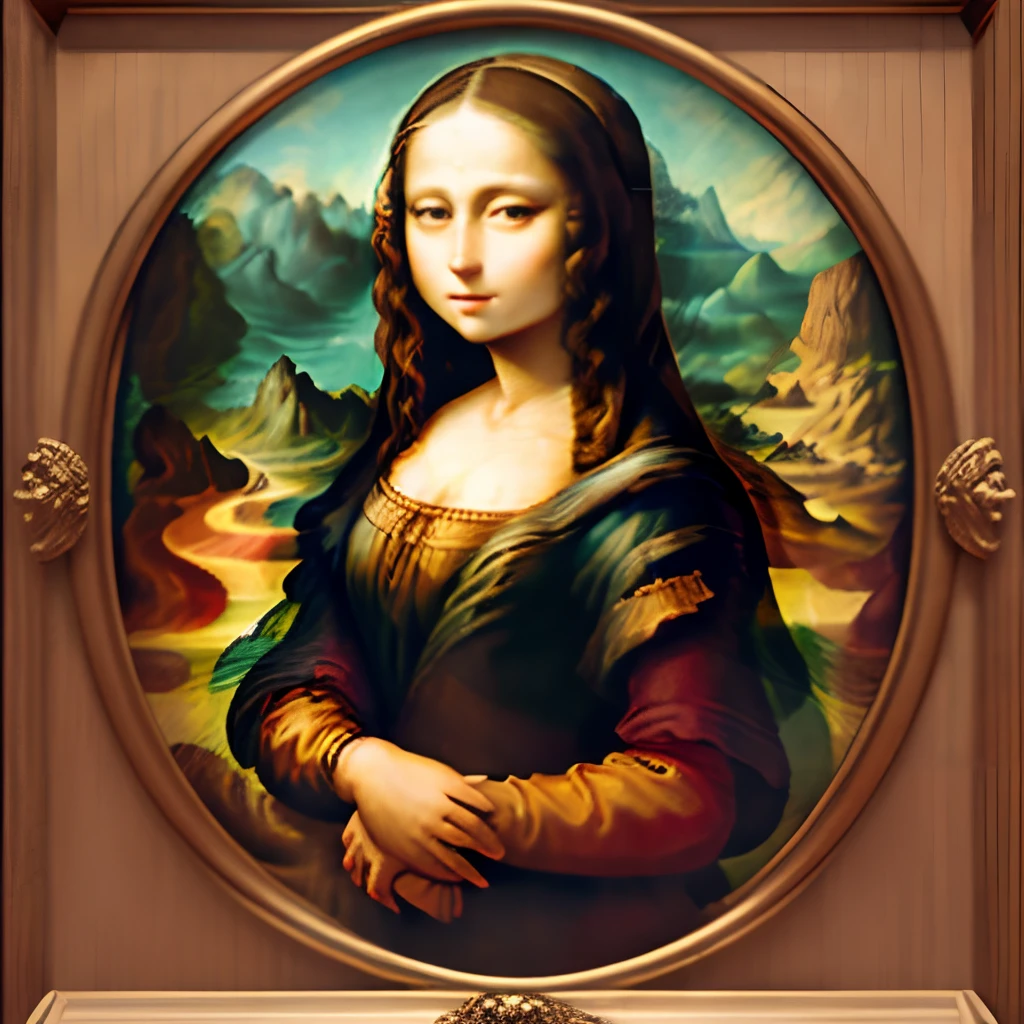 Mona lisa rizzing you up