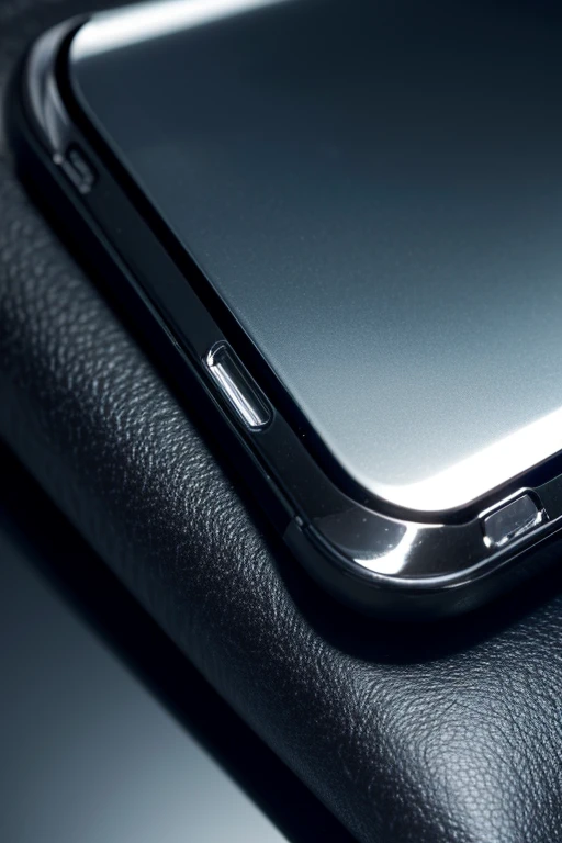 Phone close-up,the detail,mechanical sense,metalictexture,Gloss degree,Full phone