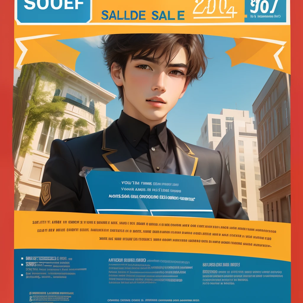 English classes sale flier