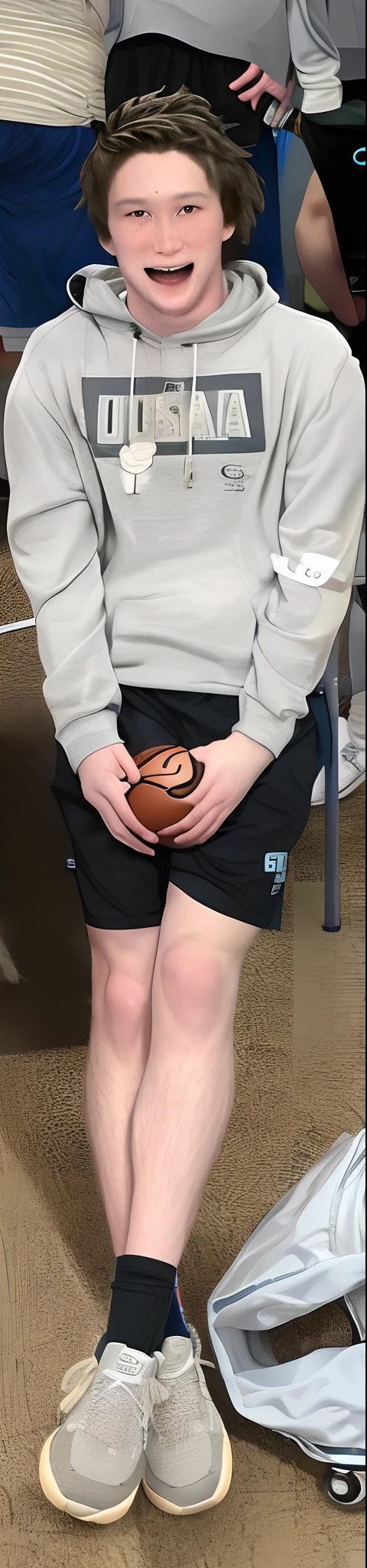 This man dunking on the USA special Olympics basketball team