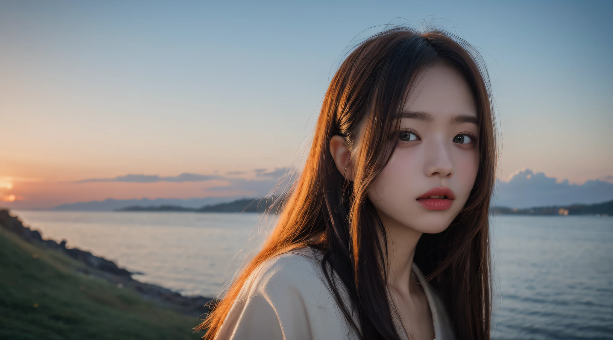 (8k, RAW photo, best quality, masterpiece:1.2), High detail RAW color photo, professional photograph, (realistic, photo realistic:1.37), cinematic light, 1girl