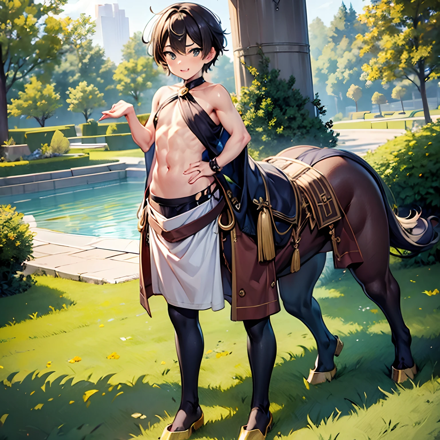 (young boy) , centaur , shota