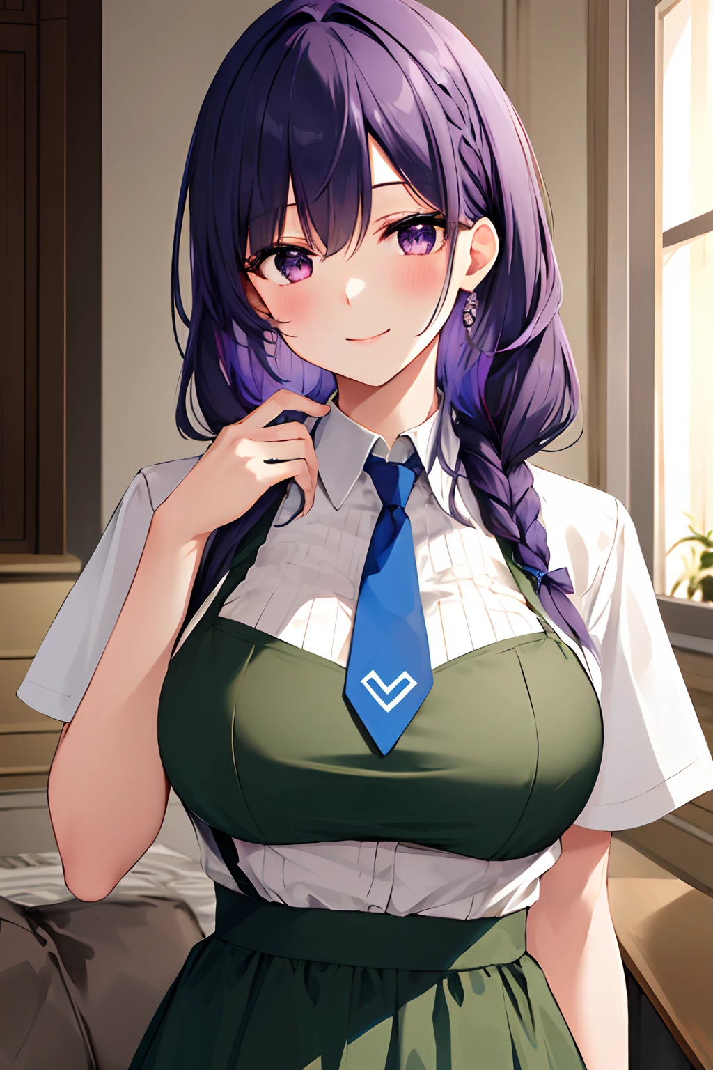 country(Azur Lane),(origin),School_uniform,One girl,alone,Outdoor, View Viewer,, ,masterpiece, highest quality, Super detailed, figure,