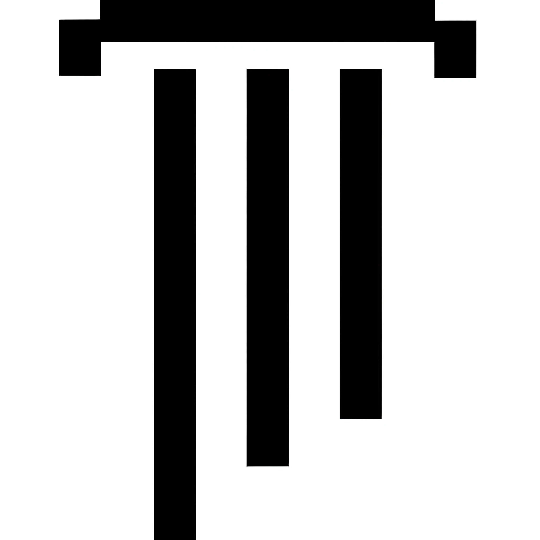 improve the image quality make above horizontal lines little bit longer. above horizontal lines little bit longer