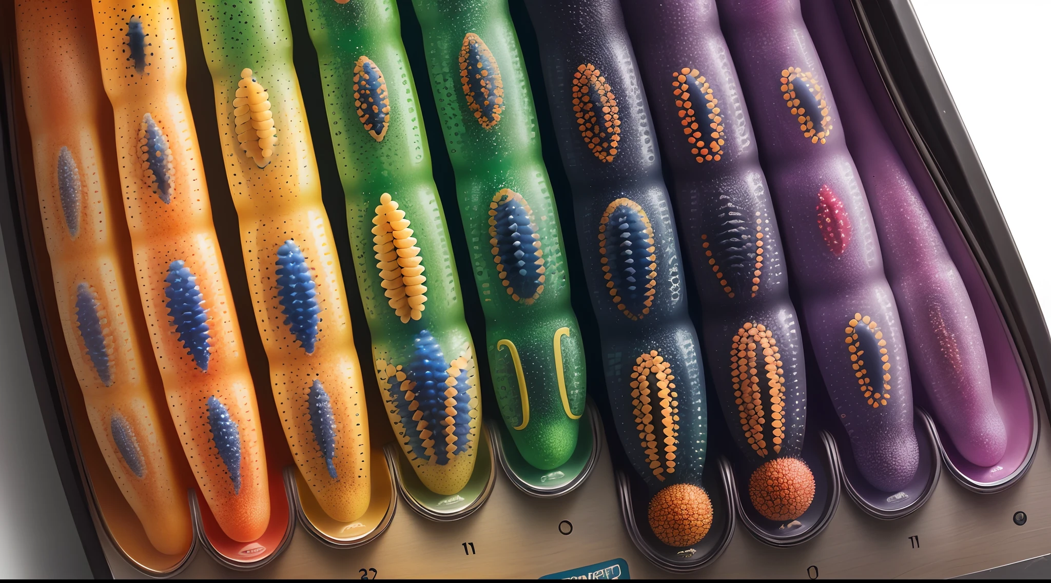 Chromosomes that look like slides