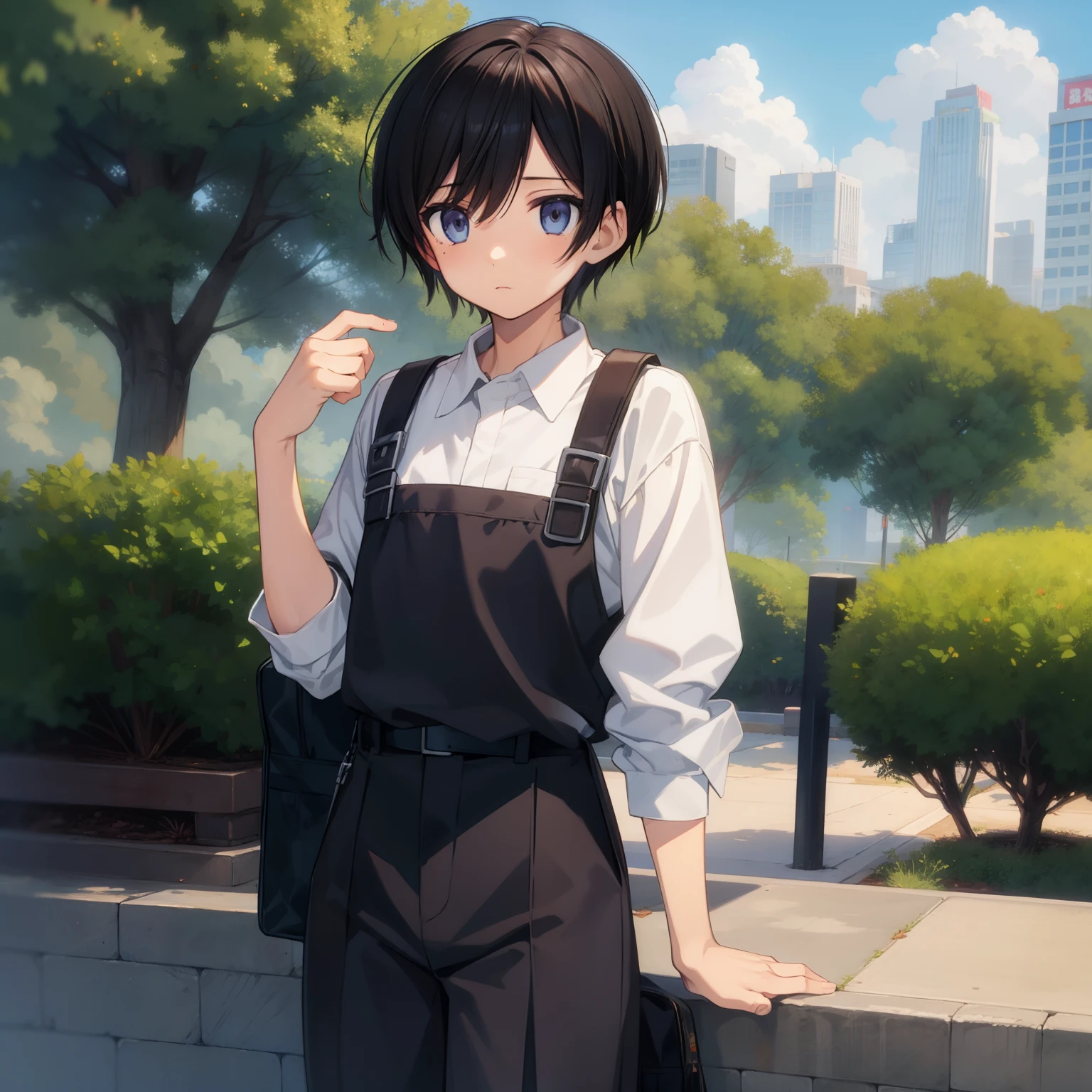 Anime campus male protagonist