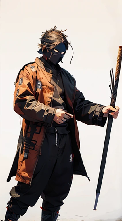 Matchstick man,ninjartist,water ink,darkly