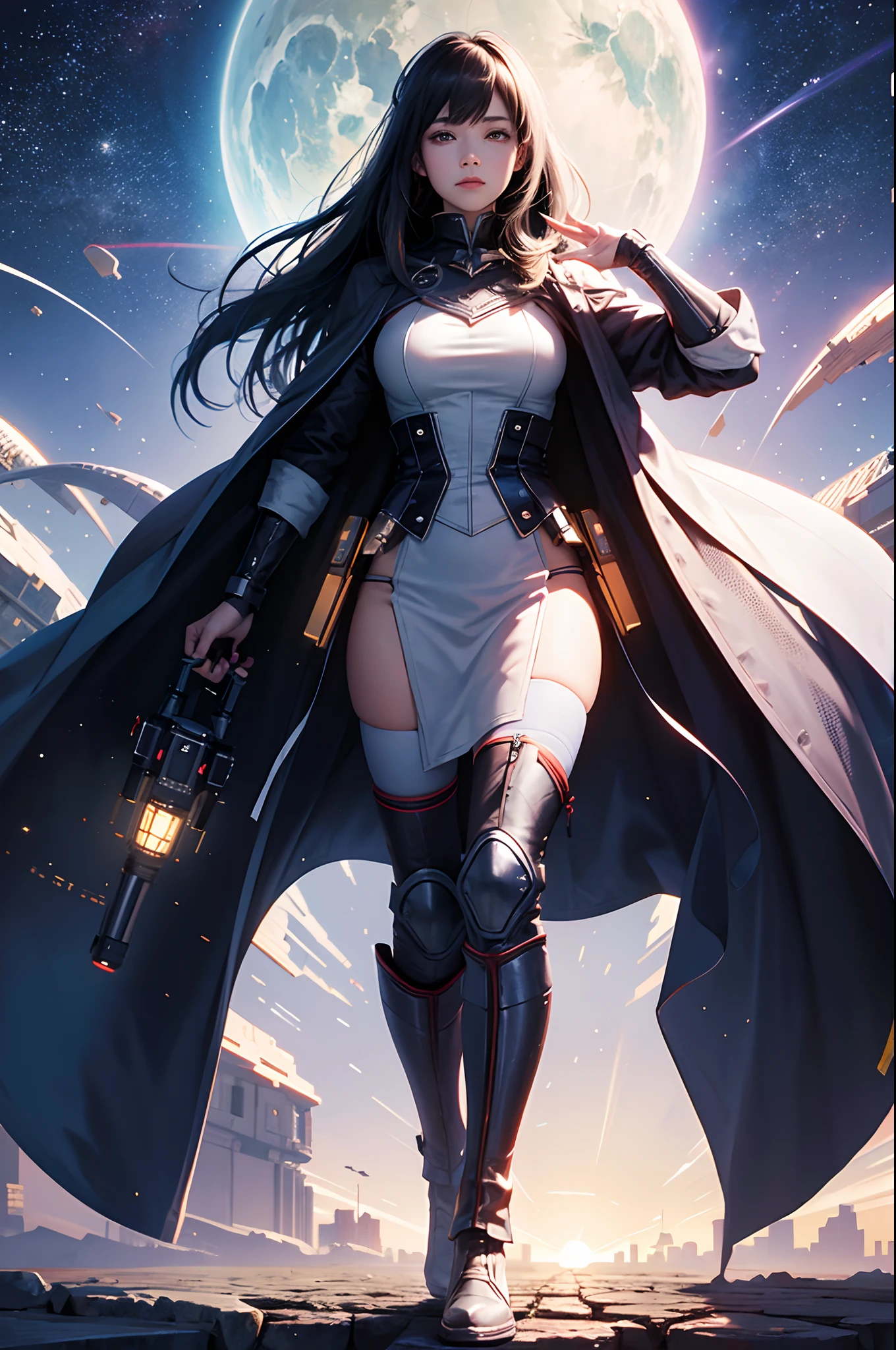 Future City, Universe, Technology, magic, reality,